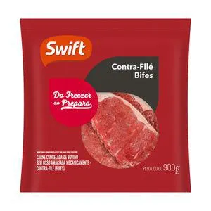 Bife Bovino Contra Filé Swift Congelado 900G