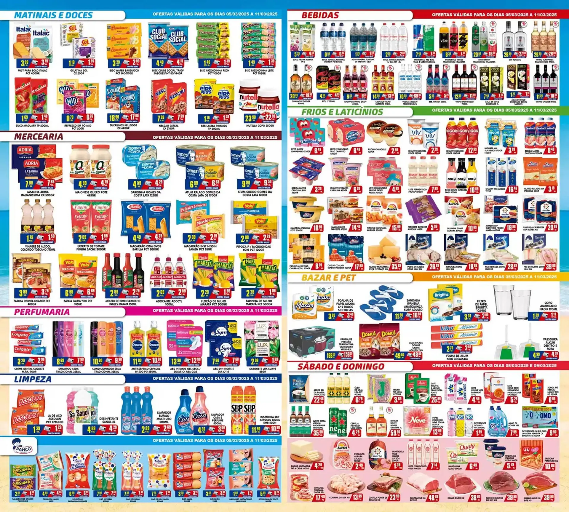 Encarte de Catálogo Higa's Supermercado 5 de março até 11 de março 2025 - Pagina 2