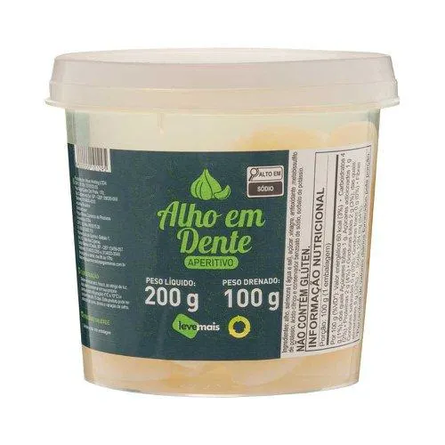 Alho Aperitivo Leve Mais Temperado 100g