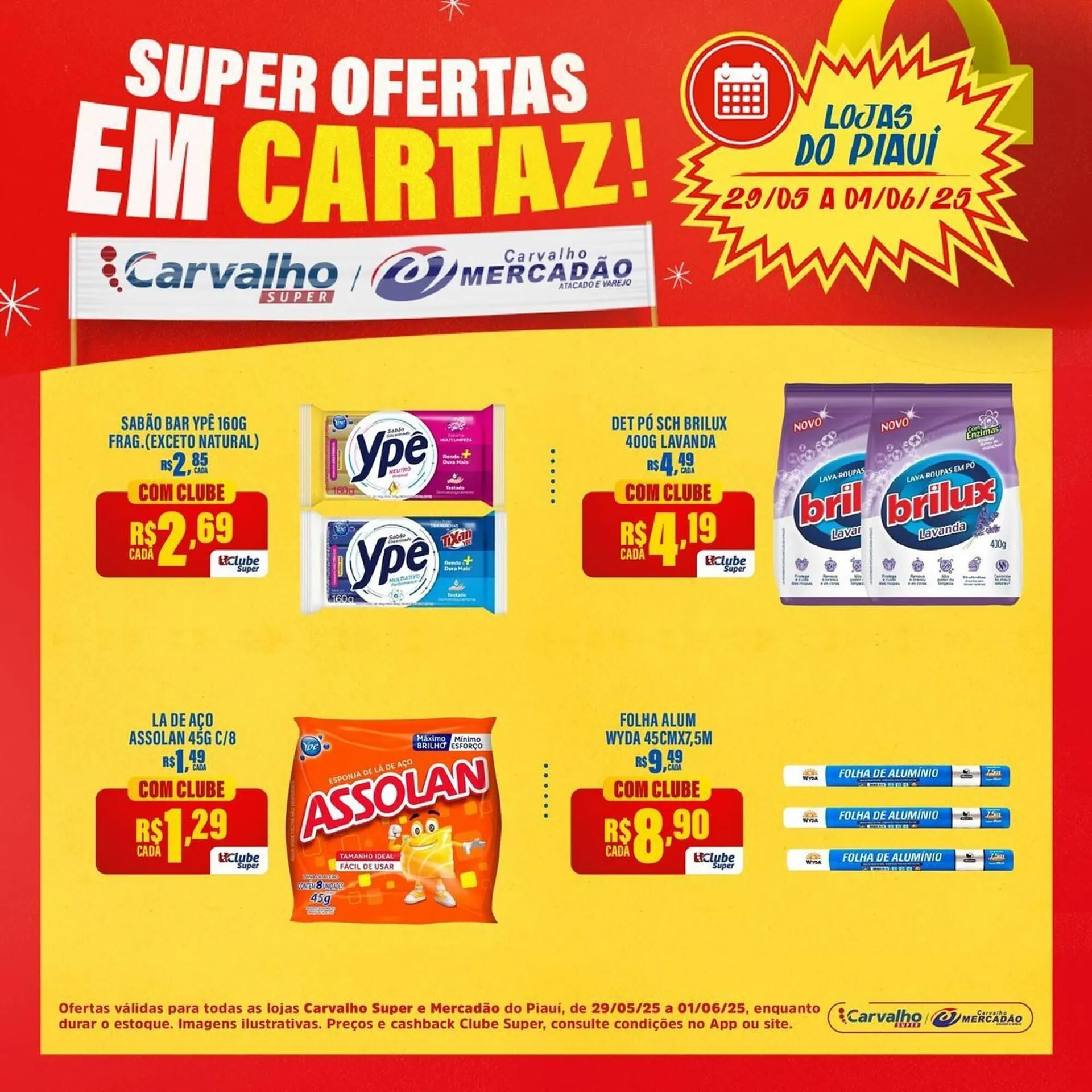 Encarte de Catálogo Carvalho Supermercado 29 de maio até 1 de junho 2025 - Pagina 3