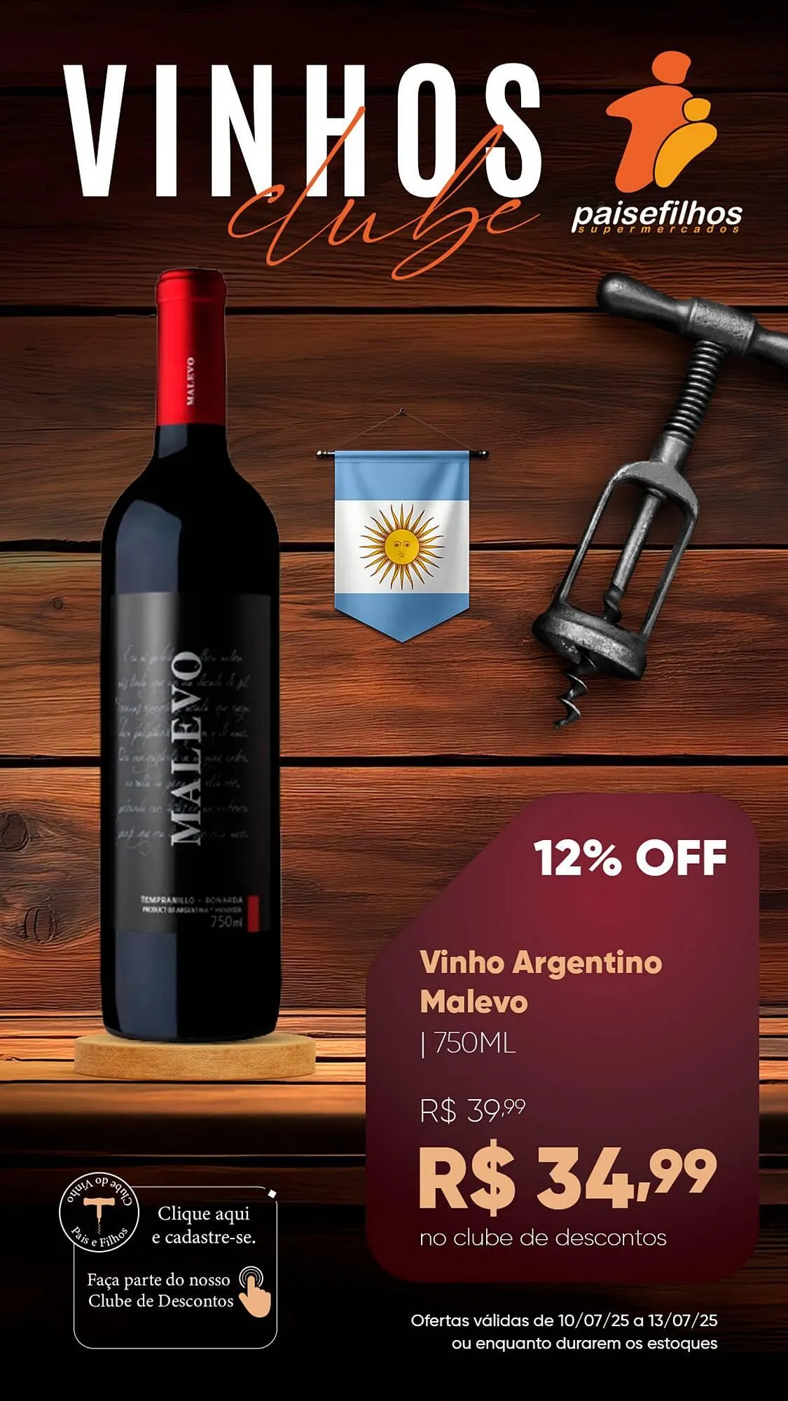 Encarte de Catálogo Pais e Filhos Supermercados 11 de julho até 13 de julho 2025 - Pagina 2