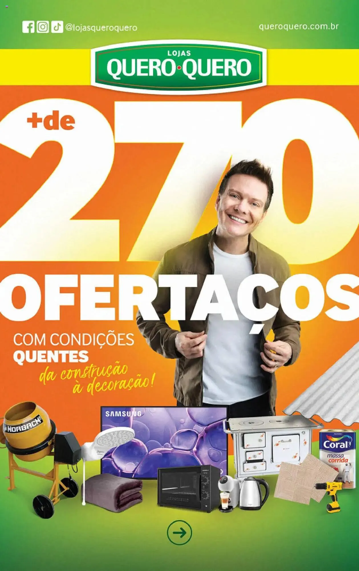 Encarte de Catálogo Quero Quero 1 de julho até 14 de julho 2025 - Pagina 1