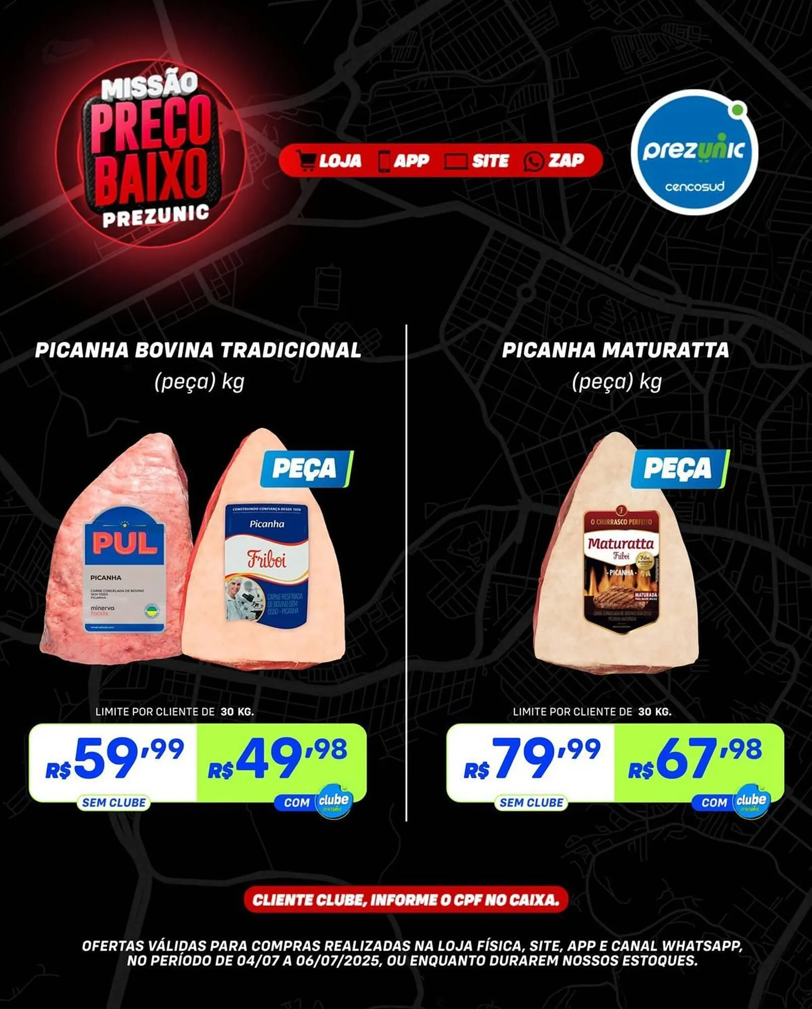 Encarte de Catálogo Prezunic 4 de julho até 6 de julho 2025 - Pagina 1