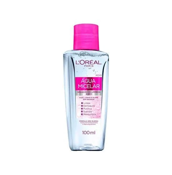 Água Micelar L'Oréal Paris Dermo Expertise 5X1 100ml