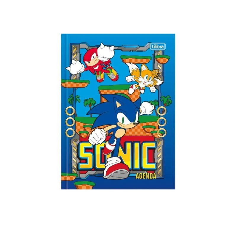 Agenda Costurada Permanente Sonic 2 Dias Sortida - Tilibra