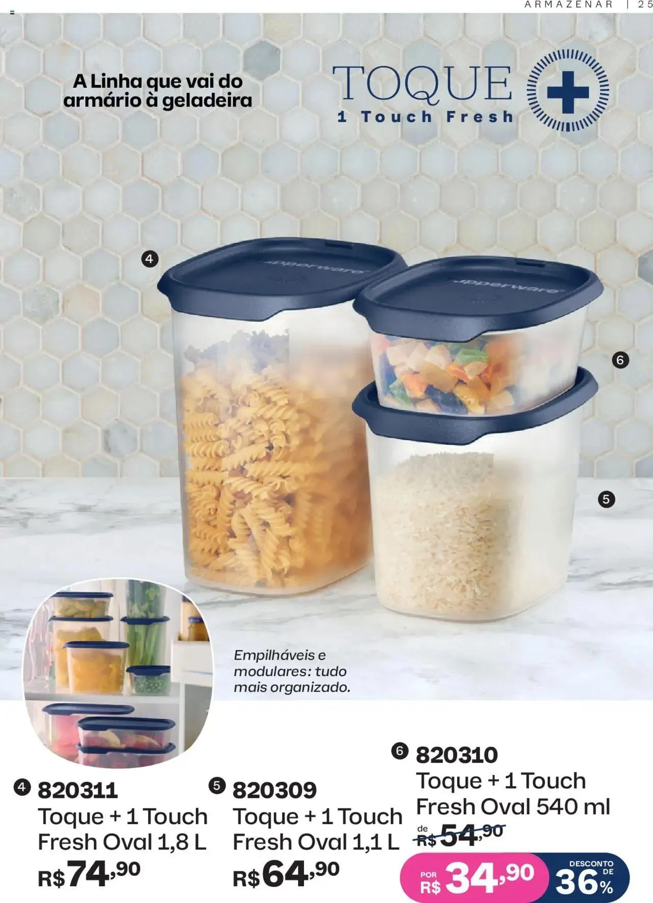 Encarte de Tupperware - Catálogo Vitrine 03 1 de março até 31 de março 2025 - Pagina 25
