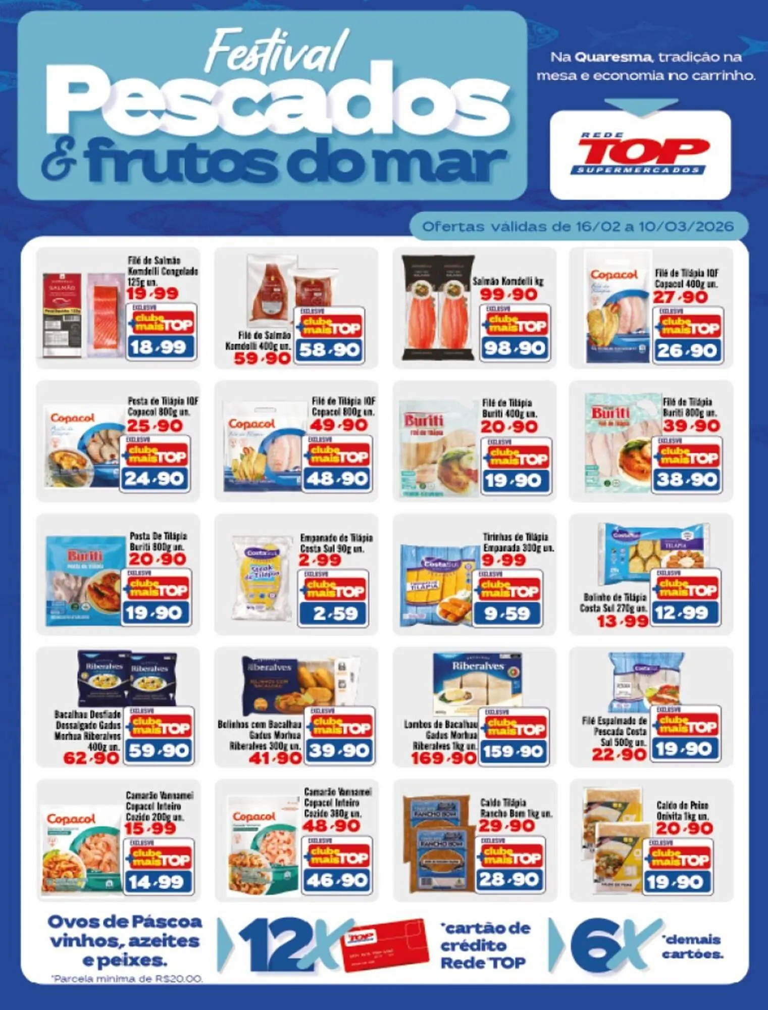 Encarte de Encarte Rede Top 17 de fevereiro até 10 de março 2026 - Pagina 1