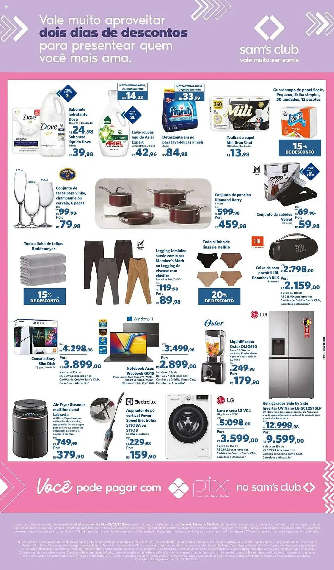 Encarte de Catálogo Sam's Club 7 de maio até 8 de maio 2025 - Pagina 2