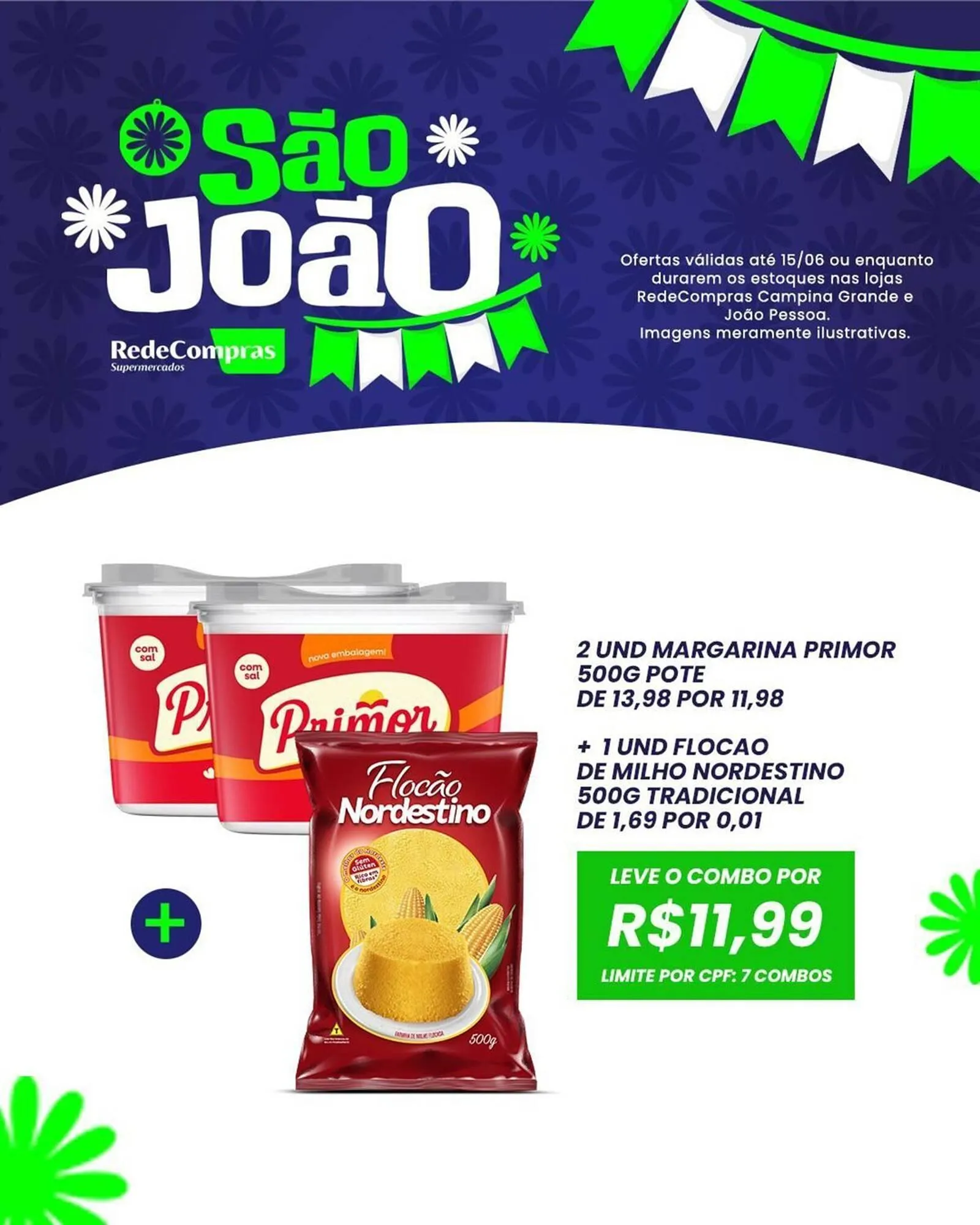 Encarte de Catálogo Rede Compras 11 de junho até 15 de junho 2025 - Pagina 2