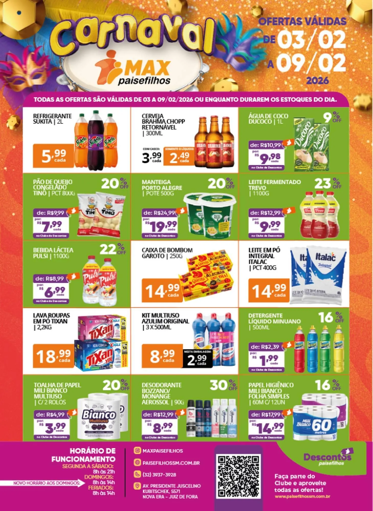 Catálogo Pais e Filhos Supermercados - 1