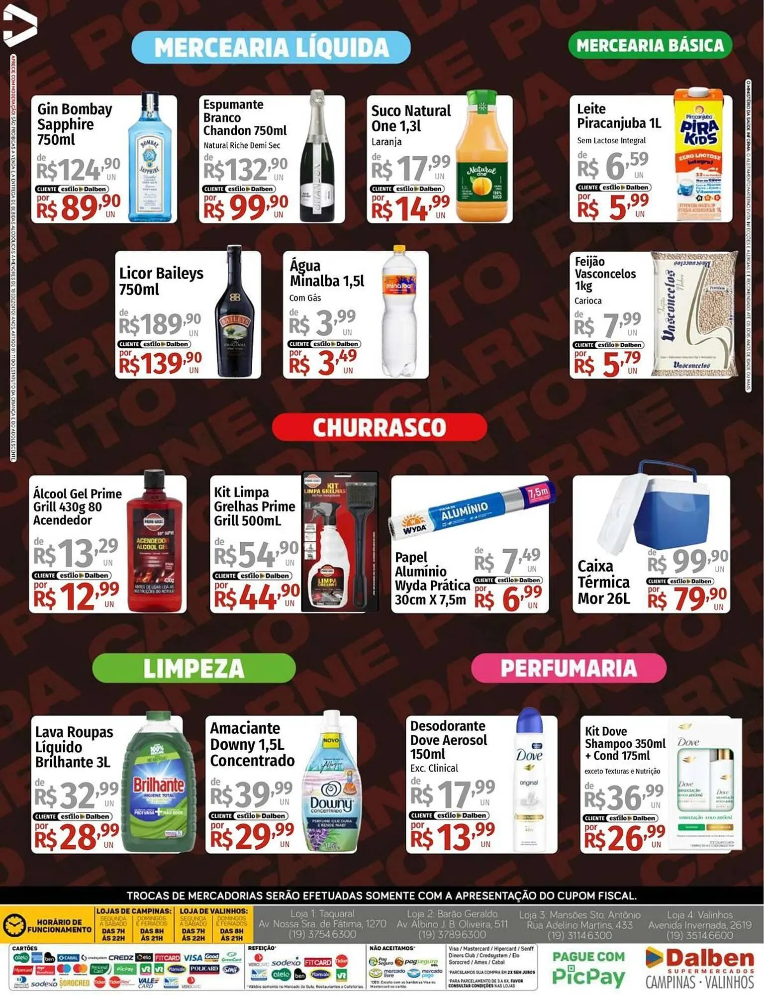 Encarte de Catálogo Supermercado Dalben 29 de outubro até 30 de outubro 2025 - Pagina 4