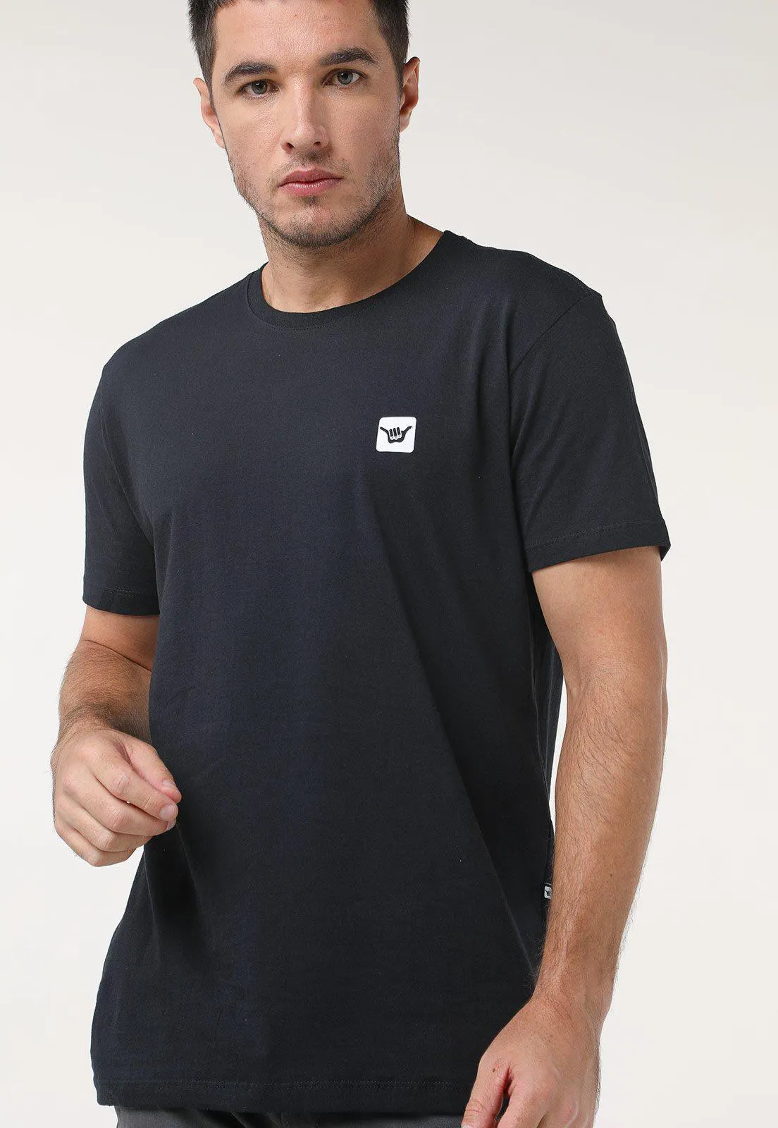 Camiseta Hang Loose Logomini Preta