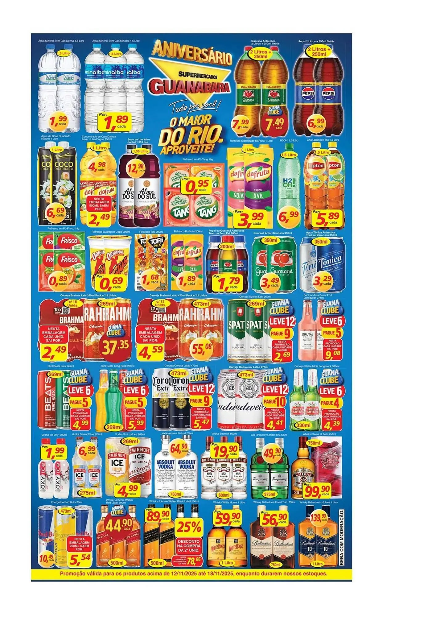 Encarte de Encarte Supermercados Guanabara 12 de novembro até 18 de novembro 2025 - Pagina 7