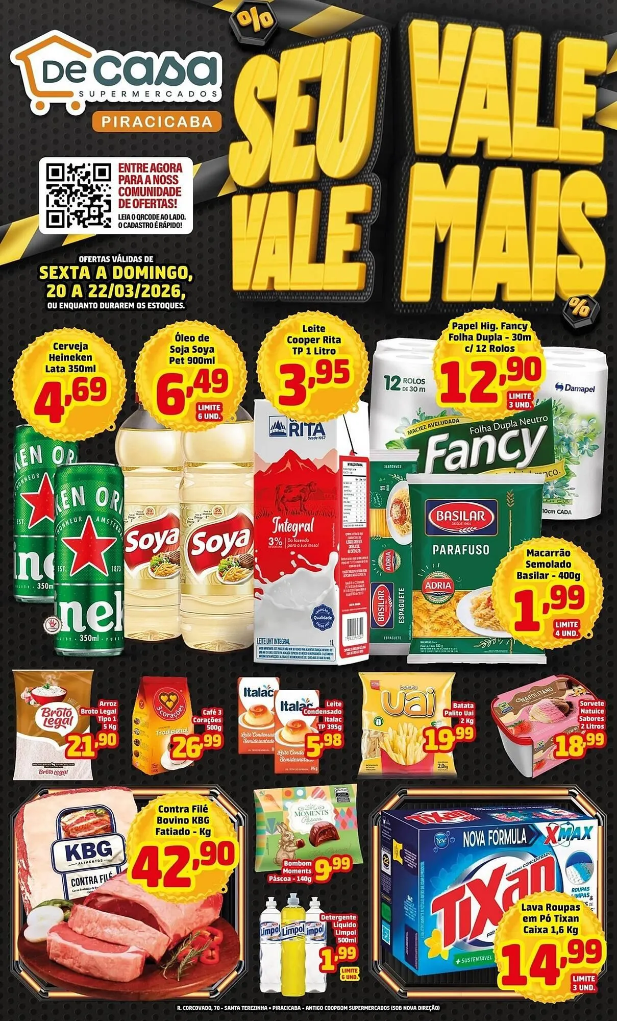 Encarte de Tabloide CoopBom 19 de março até 22 de março 2026 - Pagina 1