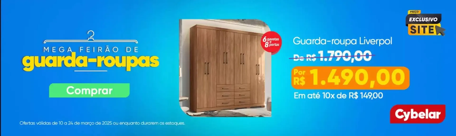 Encarte de Mega feirao de guarda -roupas ! 26 de março até 7 de abril 2025 - Pagina 7