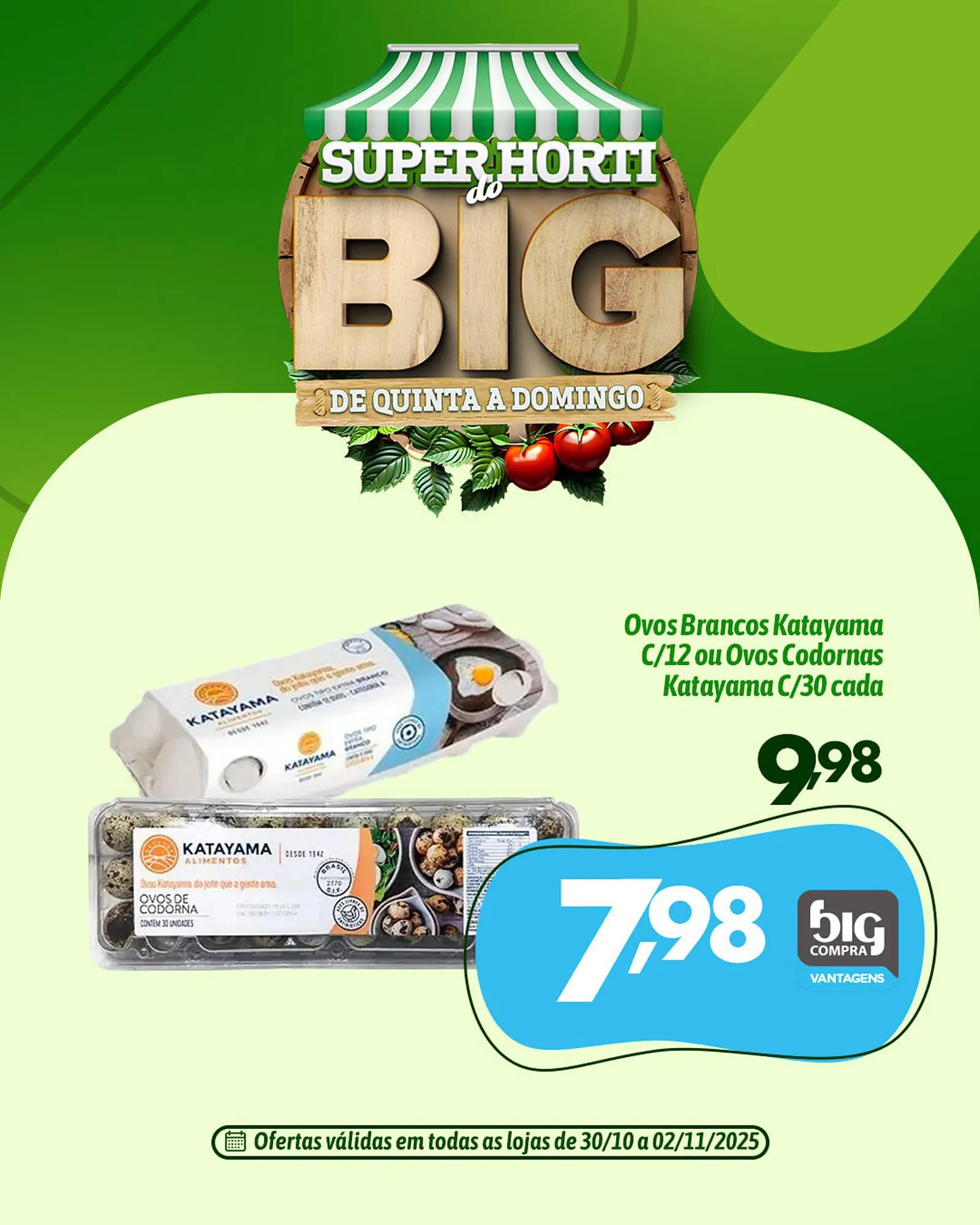 Encarte de Catálogo Supermercados Big Compra 30 de outubro até 2 de novembro 2025 - Pagina 5