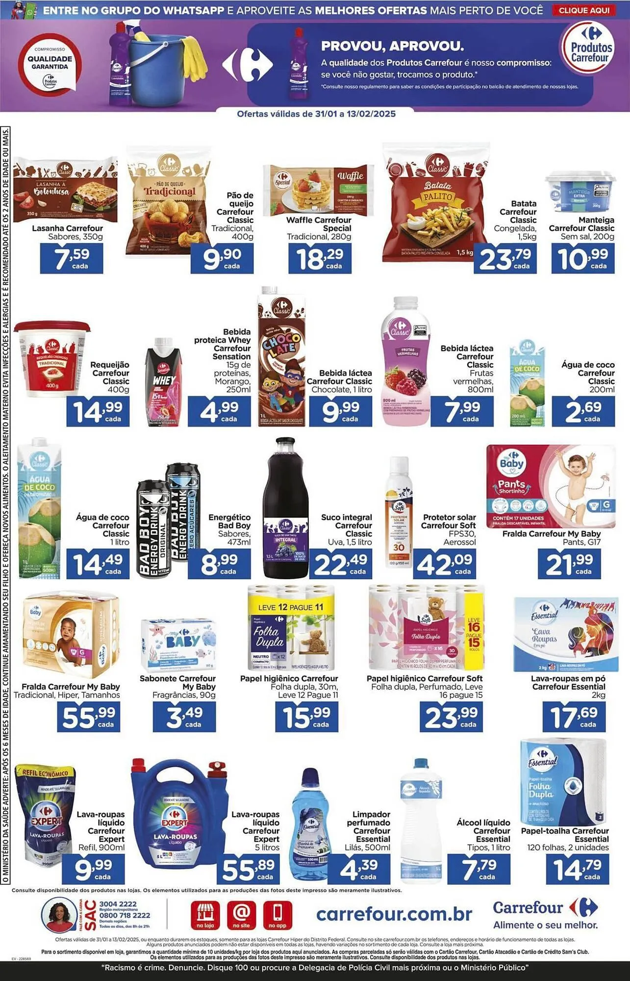 Encarte de Catálogo Carrefour 3 de fevereiro até 6 de fevereiro 2025 - Pagina 13