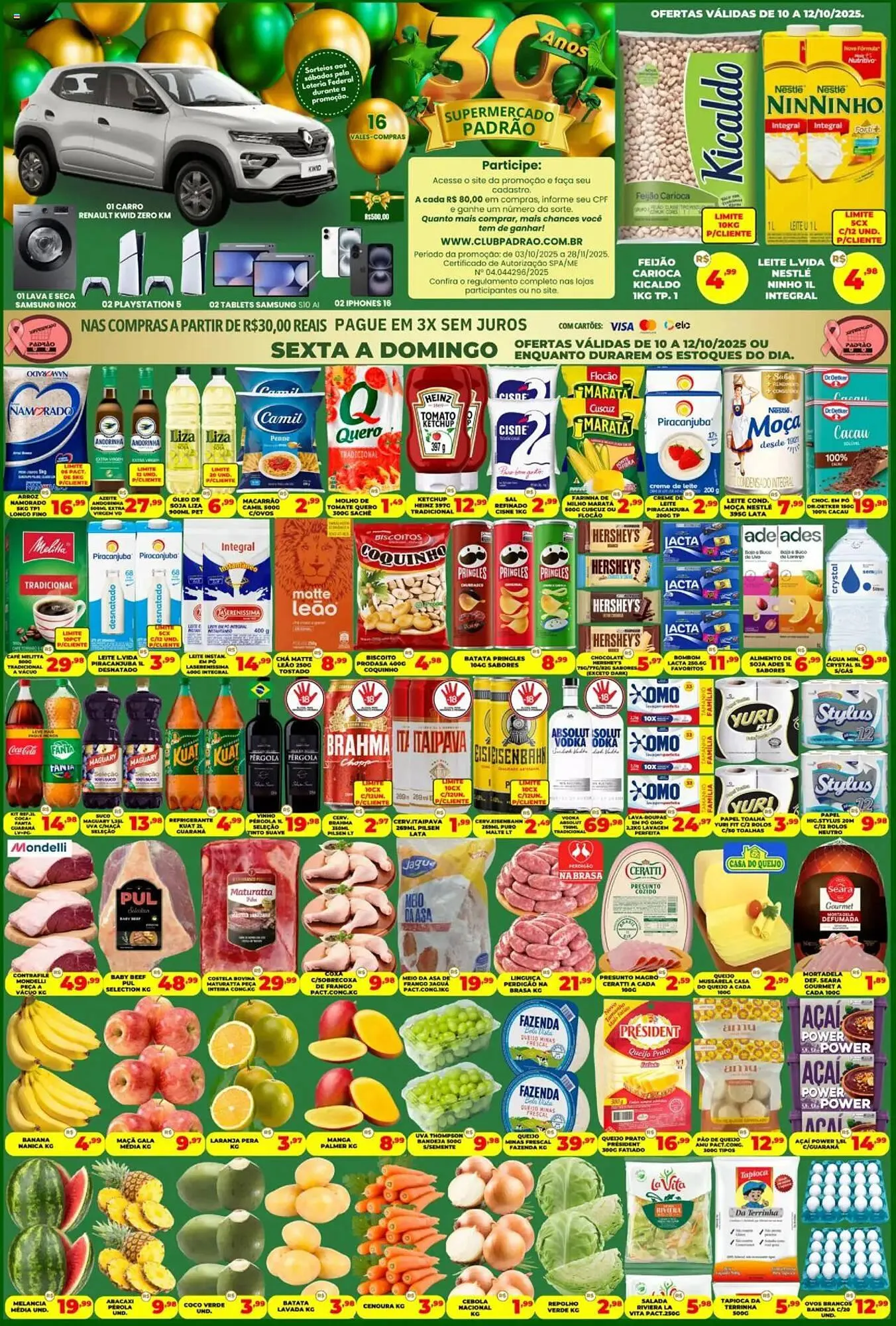 Folheto Supermercado Padrão - 1