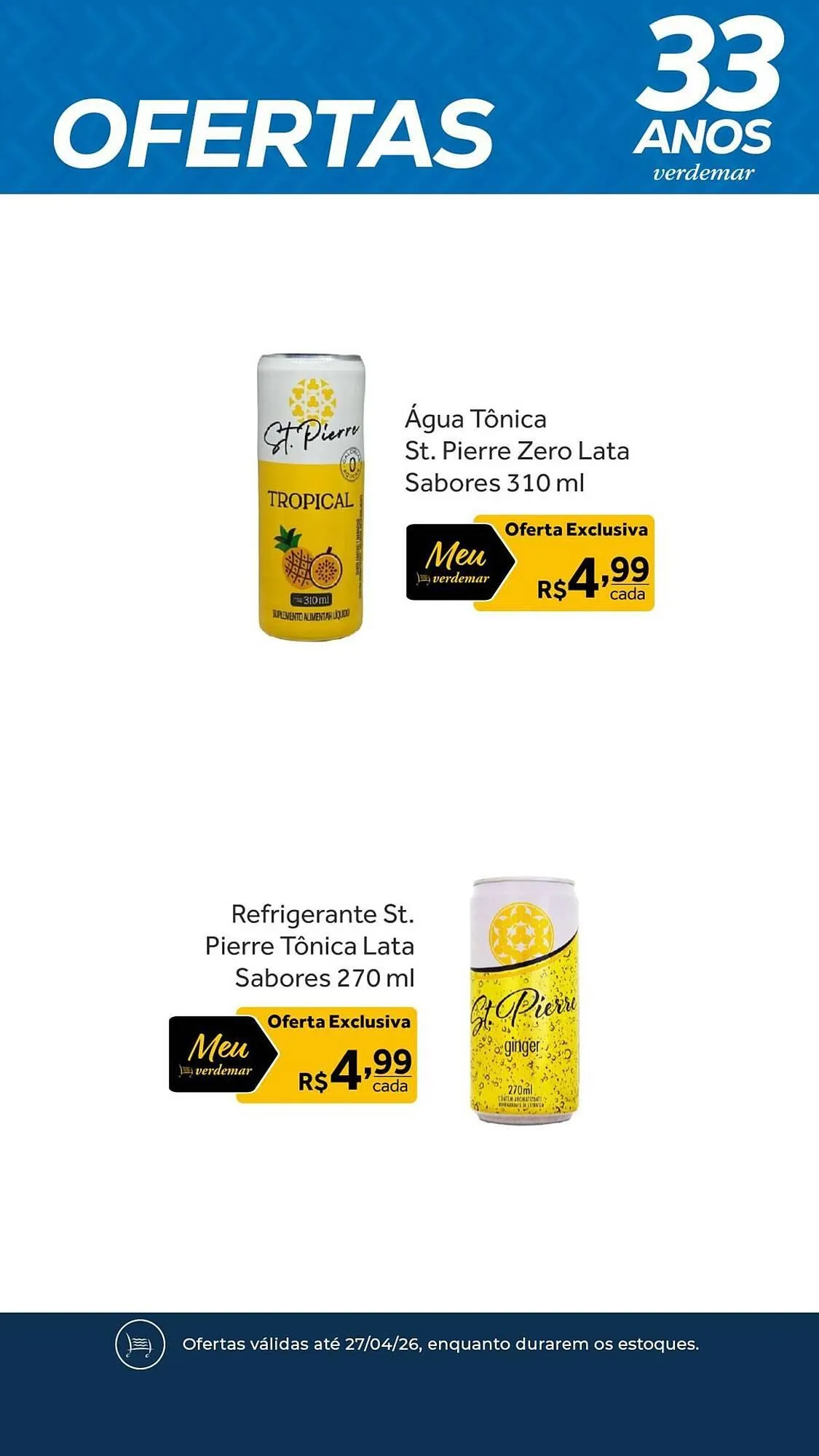 Encarte de Catálogo Verdemar Supermercado 10 de abril até 27 de abril 2026 - Pagina 5