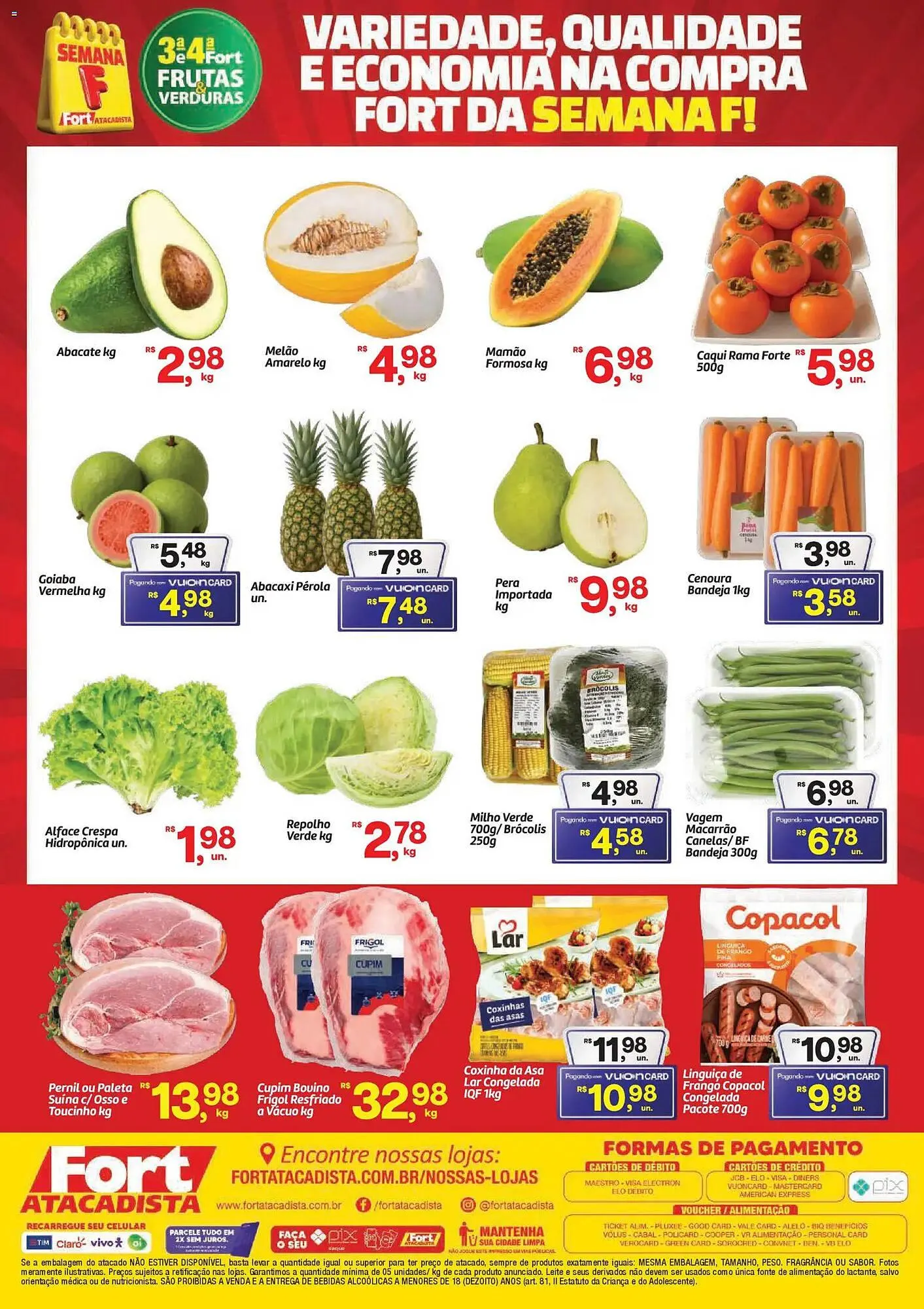 Encarte de Tabloide Fort Atacadista 3 de março até 4 de março 2026 - Pagina 2