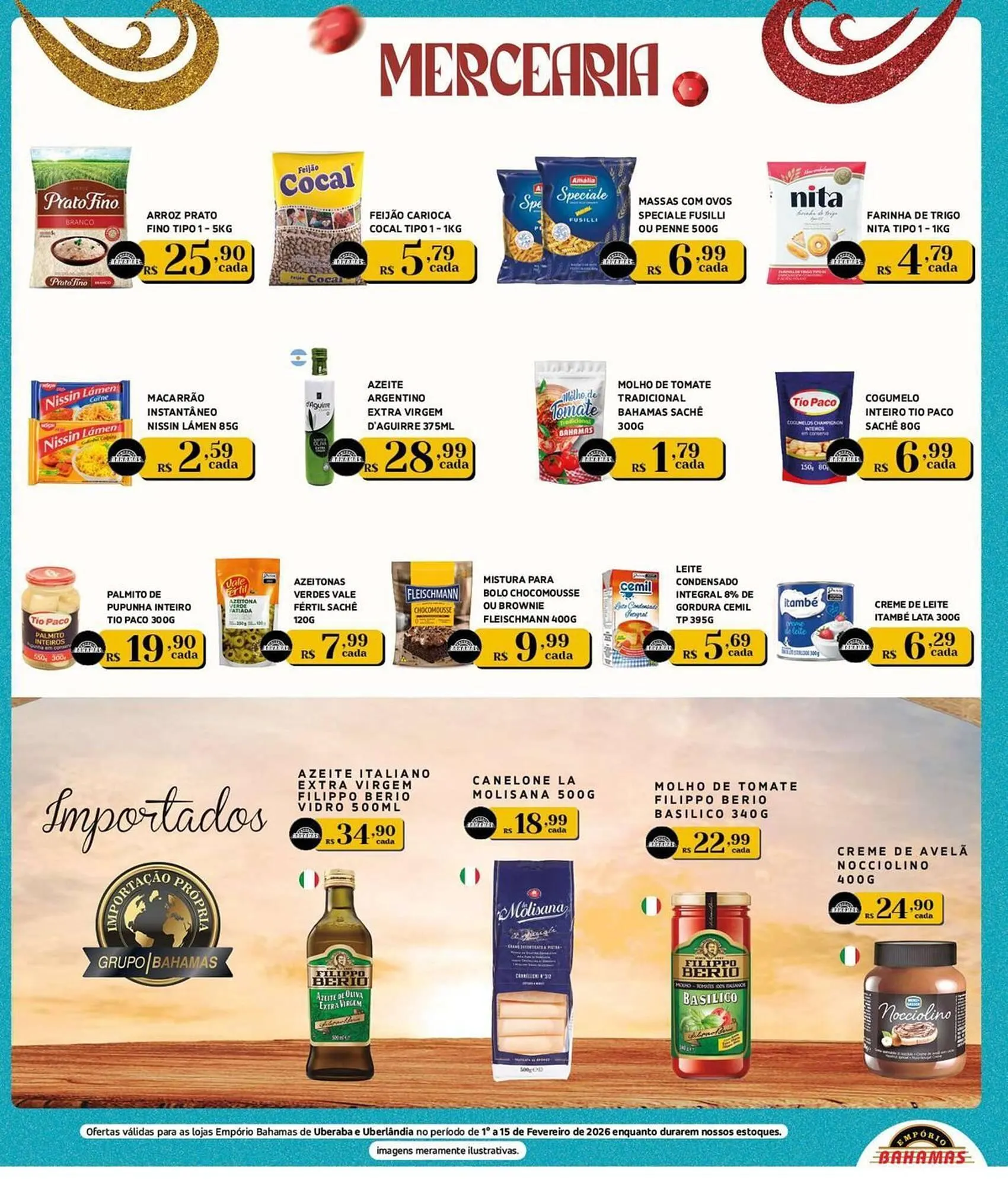 Encarte de Catálogo Empório Bahamas 1 de fevereiro até 15 de fevereiro 2026 - Pagina 5