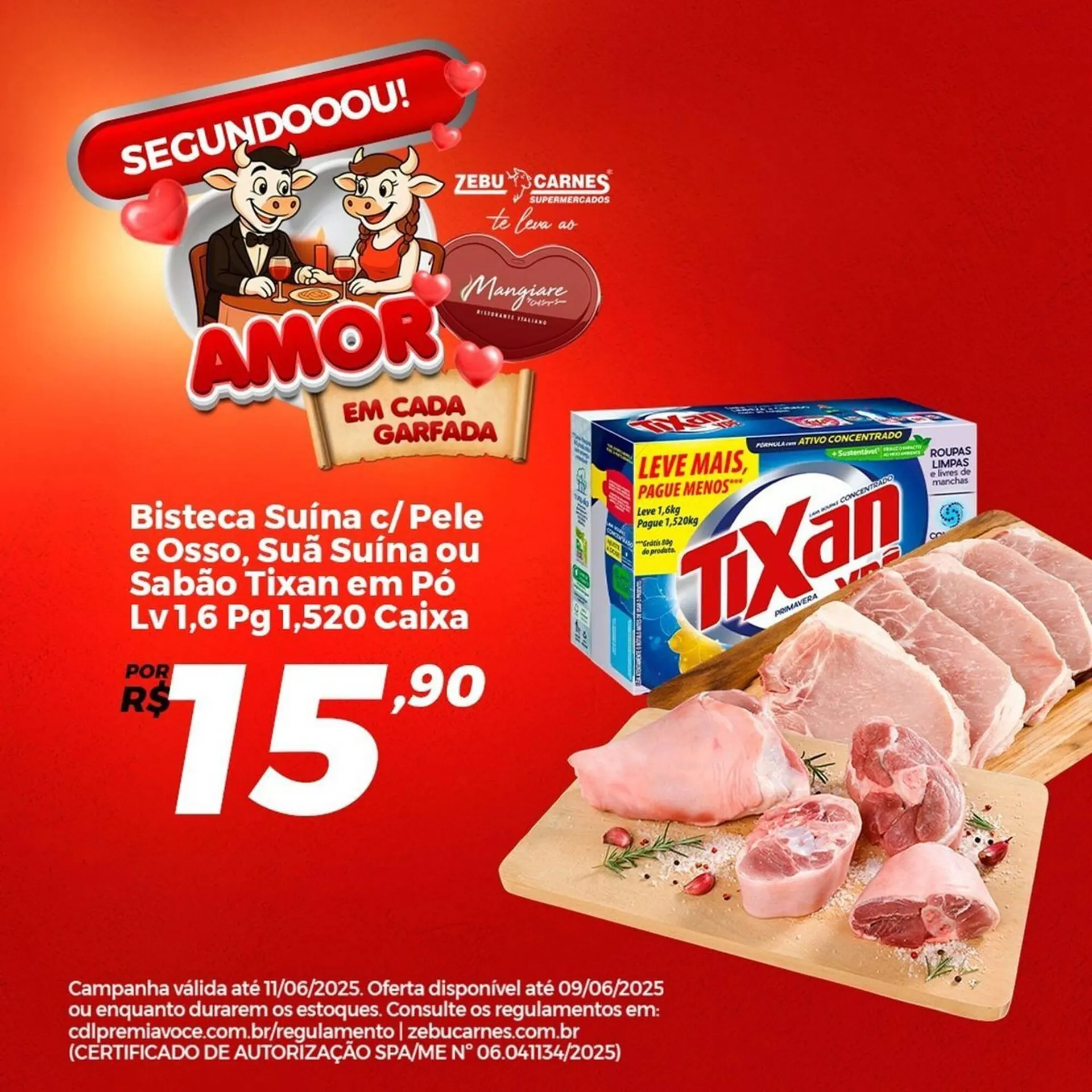 Encarte de Catálogo Zebu Carnes Supermercados 10 de junho até 11 de junho 2025 - Pagina 3