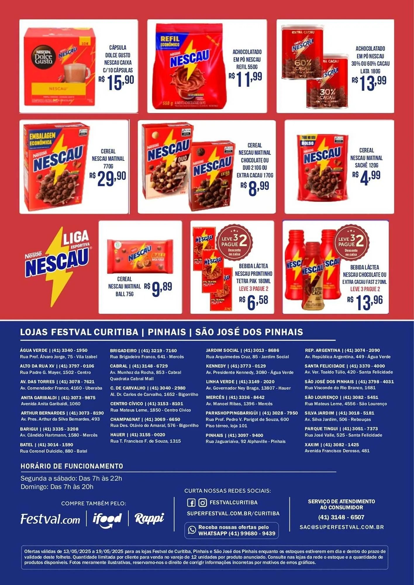 Encarte de Catálogo Festval 13 de maio até 19 de maio 2025 - Pagina 2