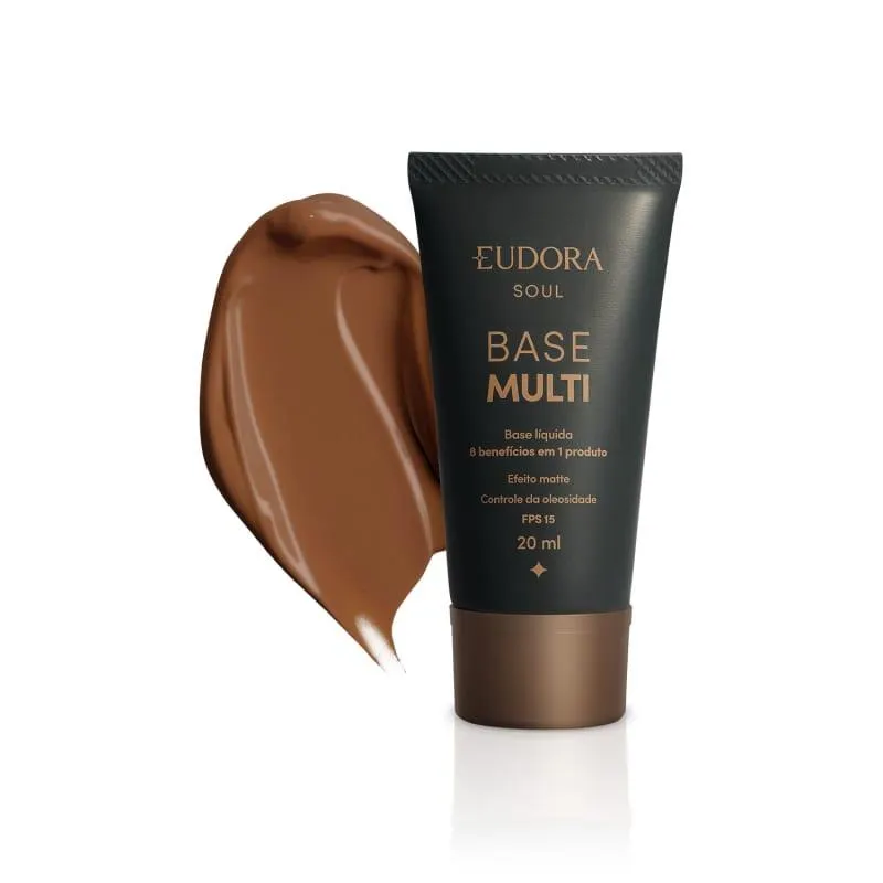 Base Multi 8 em 1 Cor 85 Eudora Soul 20ml