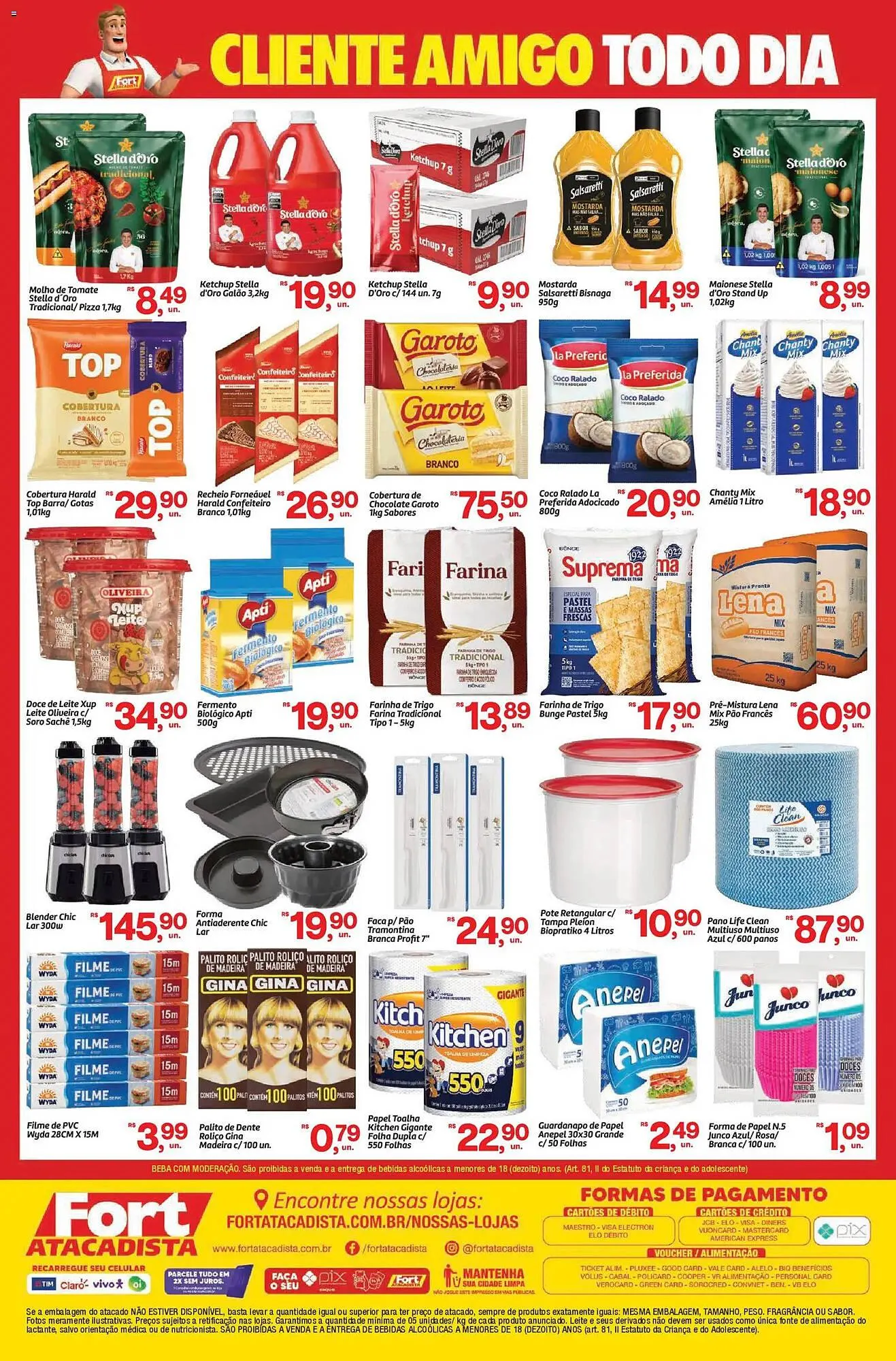 Encarte de Tabloide Fort Atacadista 20 de abril até 26 de abril 2026 - Pagina 2