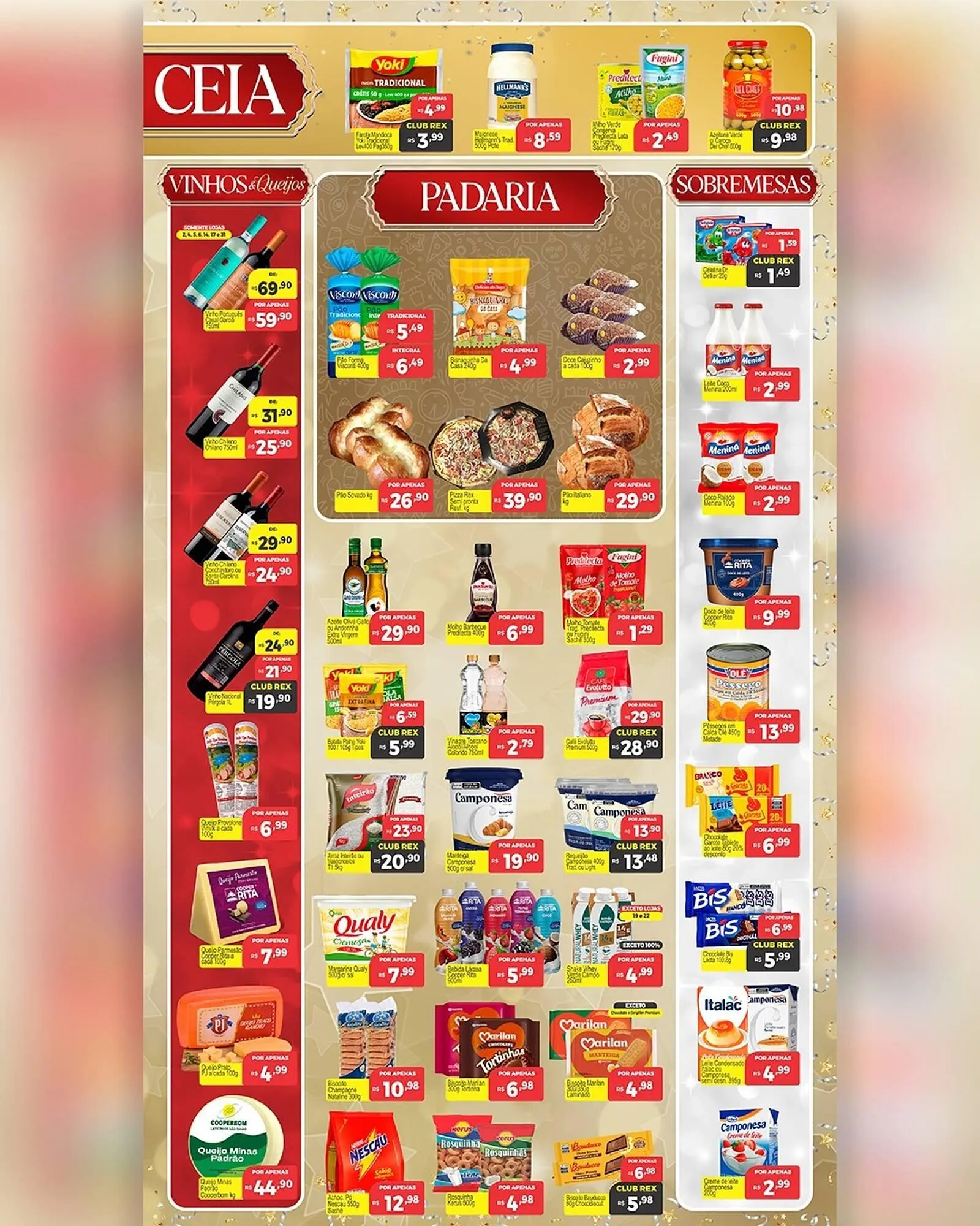 Encarte de Catálogo Supermercados Rex 26 de dezembro até 31 de dezembro 2025 - Pagina 3