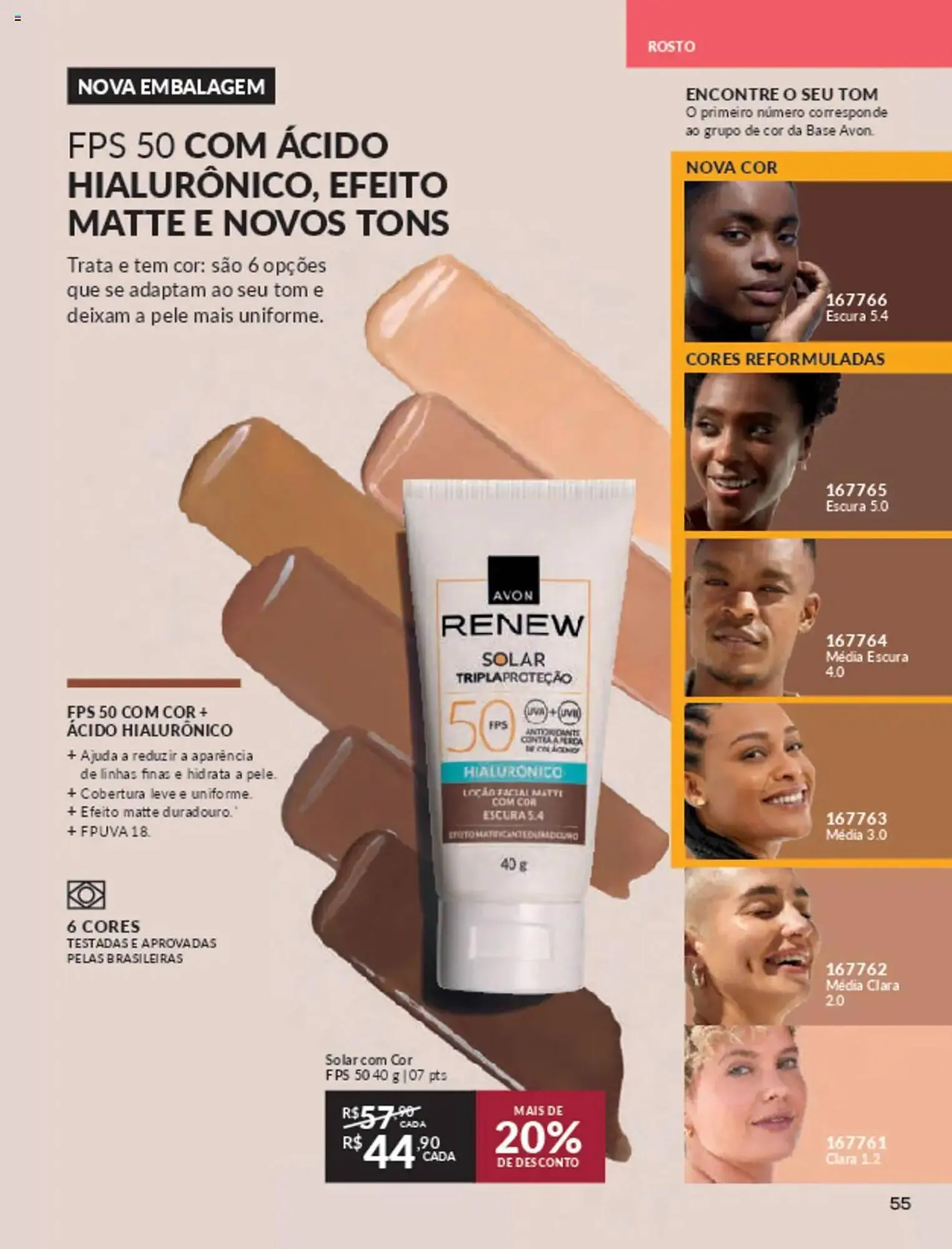 Encarte de Catálogo Avon 10 de março até 30 de junho 2025 - Pagina 55