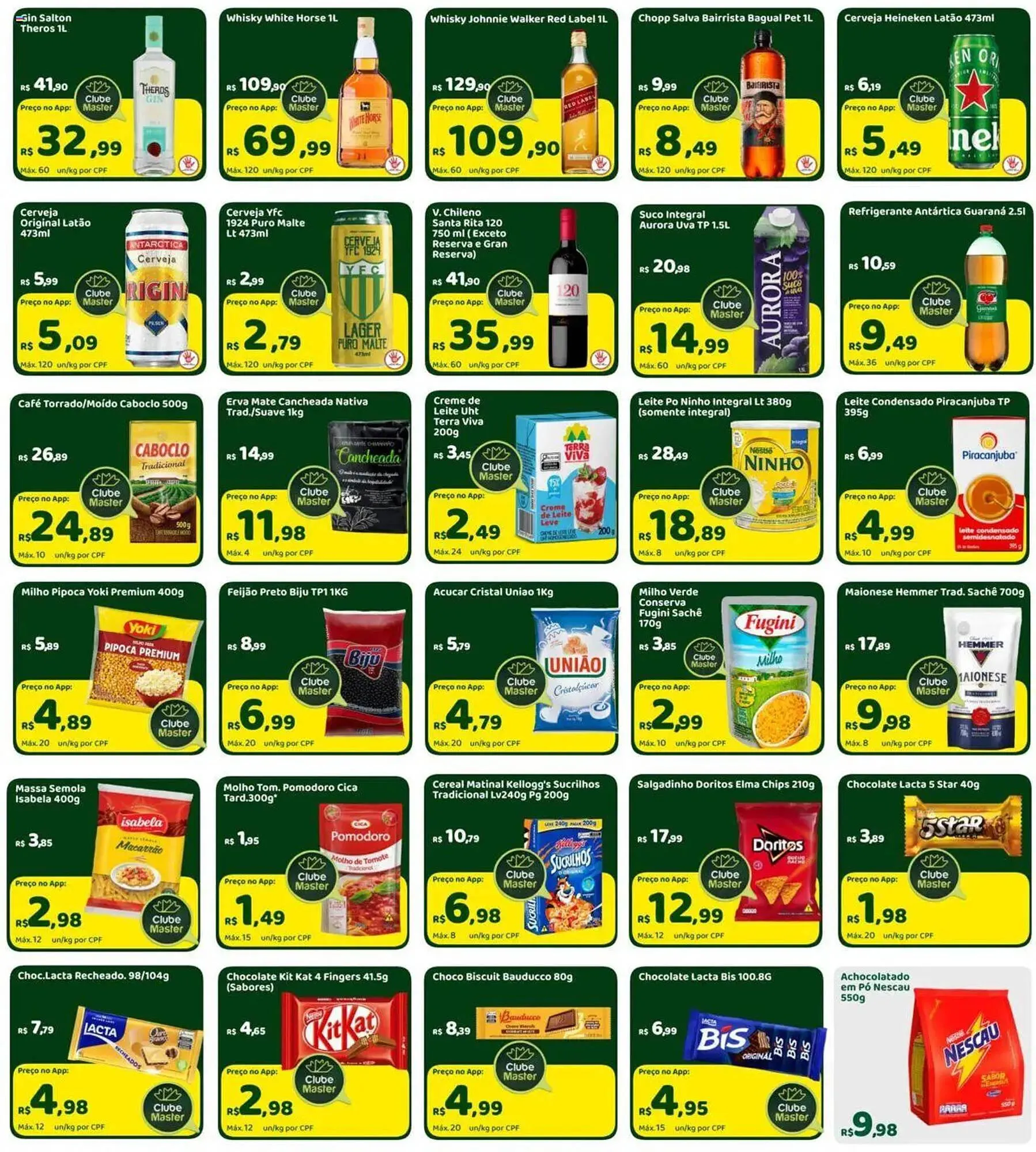 Encarte de Catálogo Master Supermercados 16 de maio até 20 de maio 2025 - Pagina 3