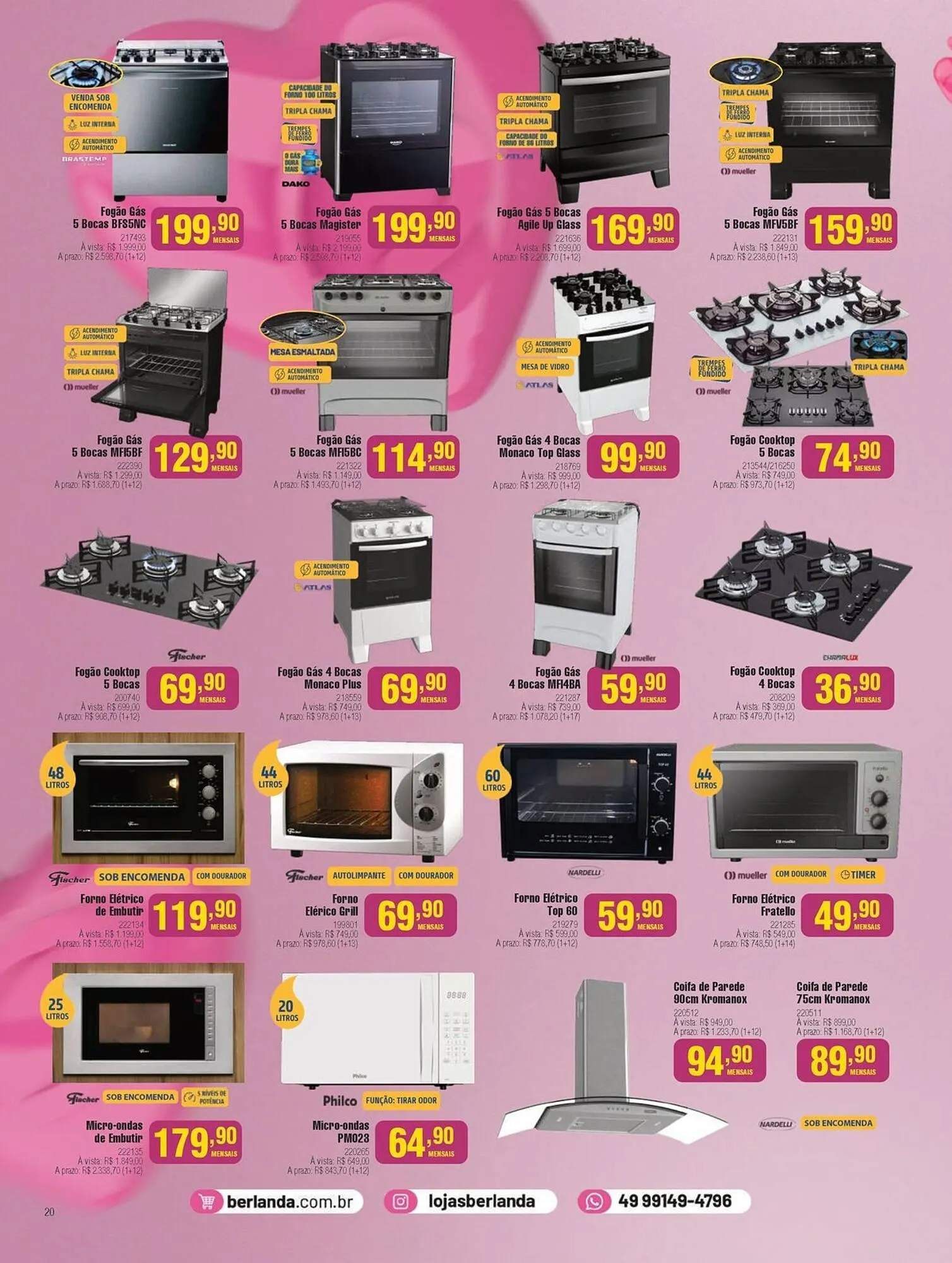 Encarte de Catálogo Berlanda 2 de maio até 25 de maio 2025 - Pagina 20