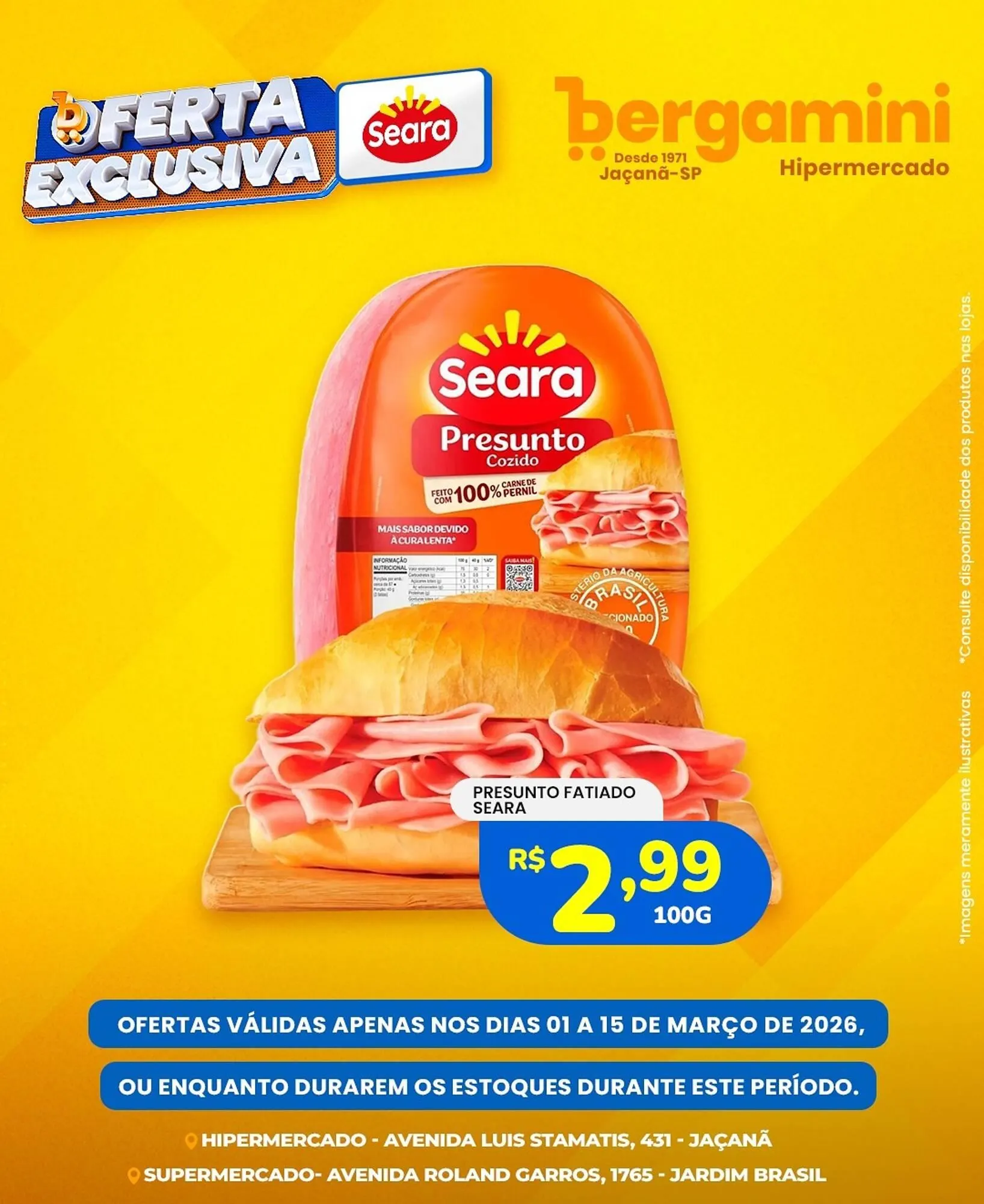 Encarte de Catálogo Supermercado Bergamini 3 de março até 15 de março 2026 - Pagina 2
