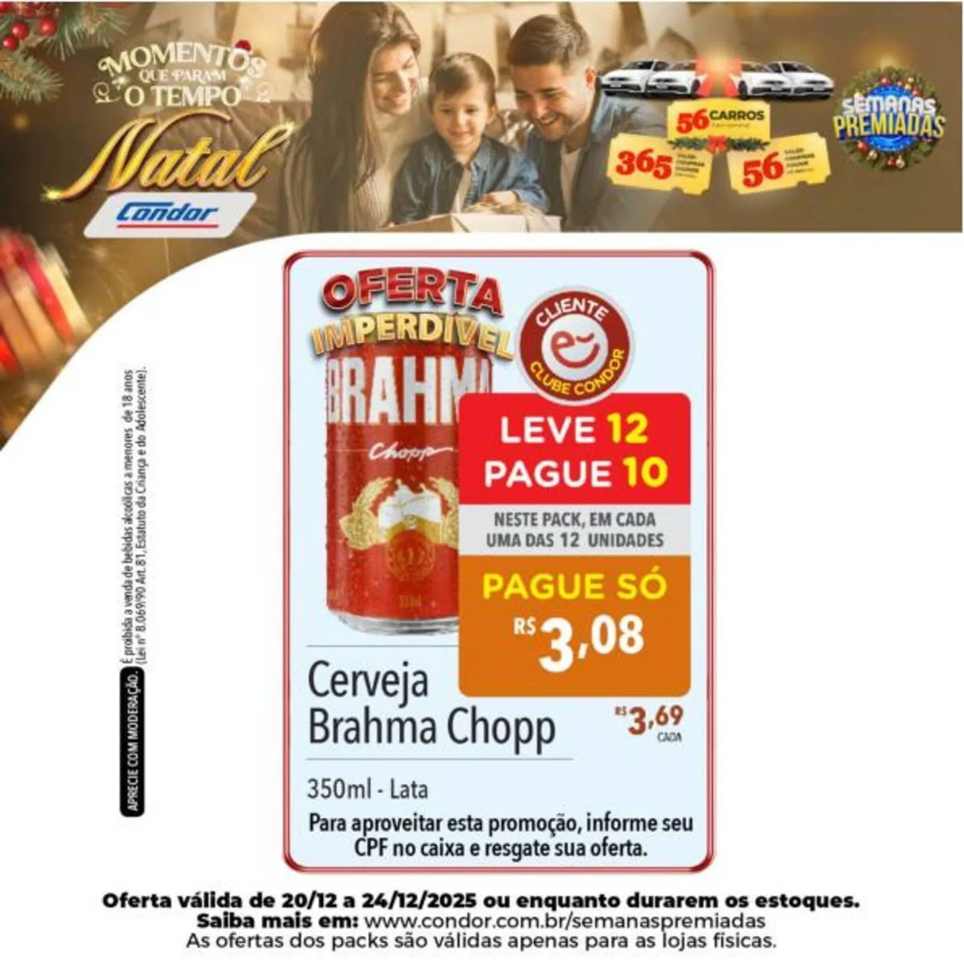 Encarte de Catálogo Supermercados Condor 20 de dezembro até 24 de dezembro 2025 - Pagina 8