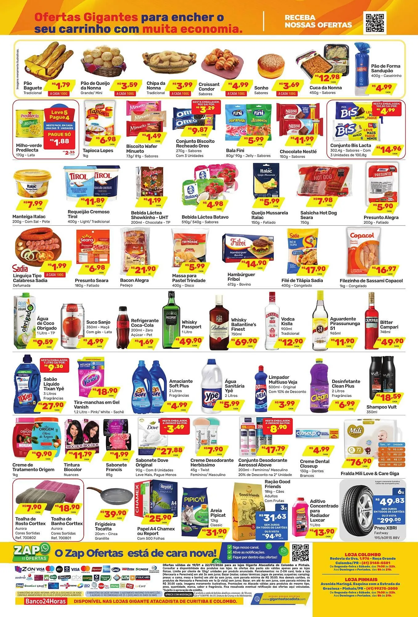 Encarte de Encarte Gigante Atacadista 19 de janeiro até 22 de janeiro 2026 - Pagina 2
