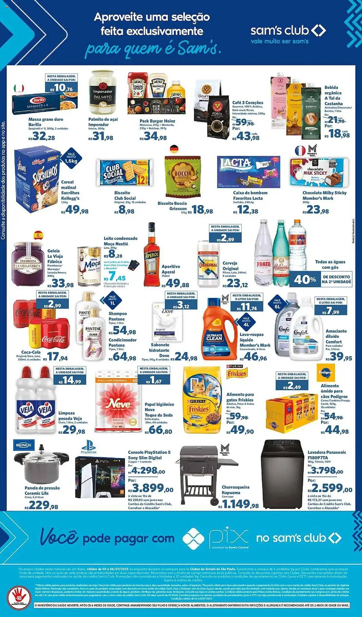 Encarte de Catálogo Sam's Club 3 de julho até 6 de julho 2025 - Pagina 2