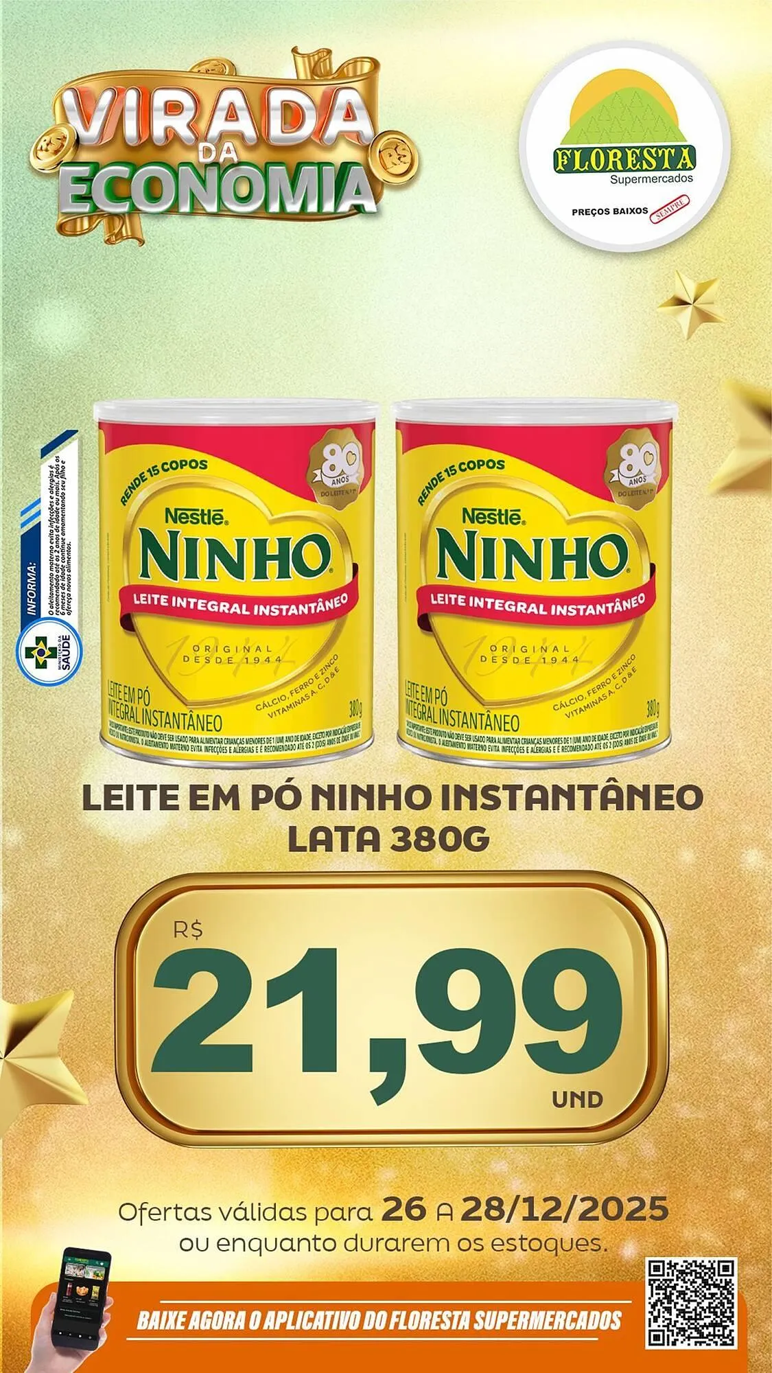 Encarte de Catálogo Floresta Supermercados 26 de dezembro até 28 de dezembro 2025 - Pagina 13