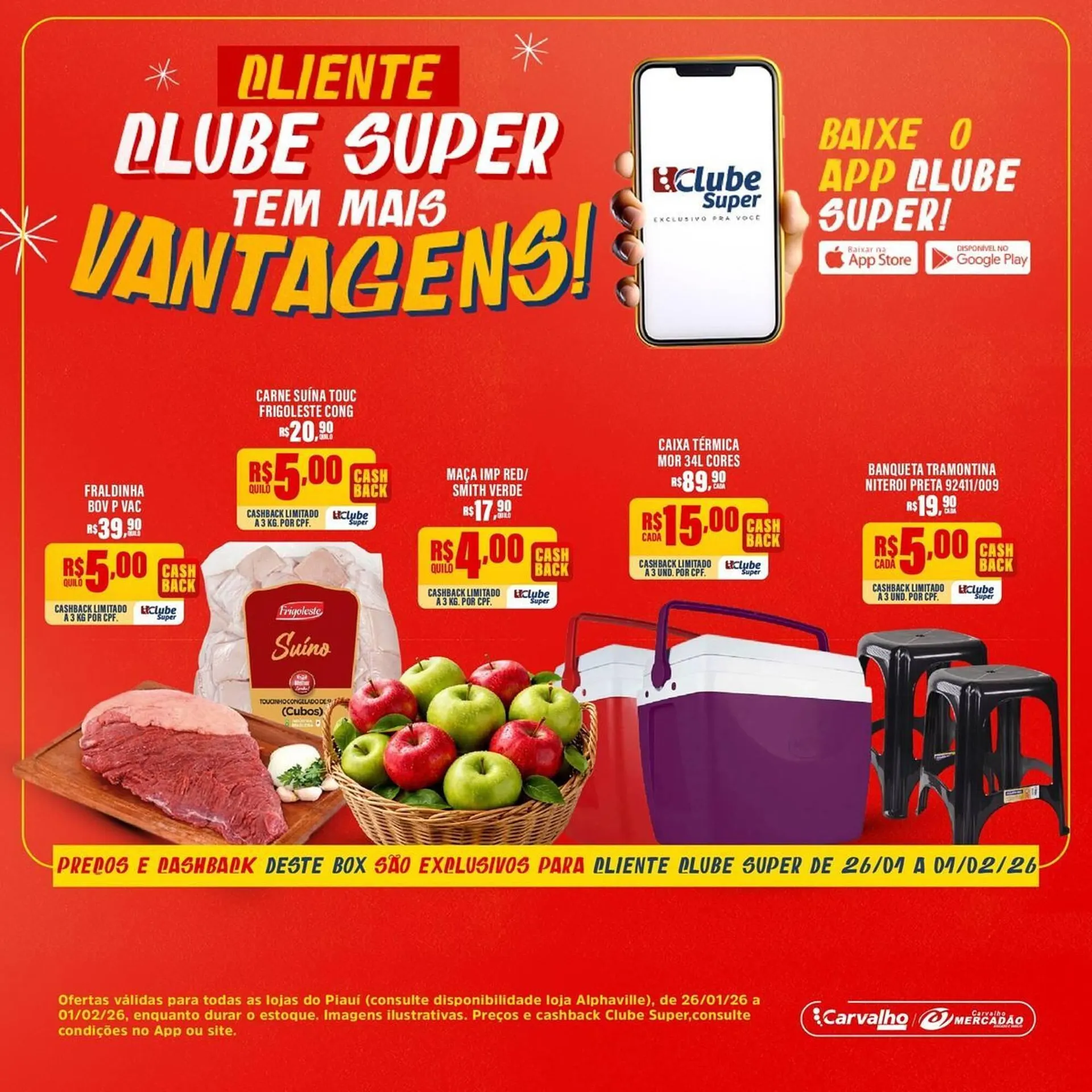 Encarte de Catálogo Carvalho Supermercado 29 de janeiro até 1 de fevereiro 2026 - Pagina 6