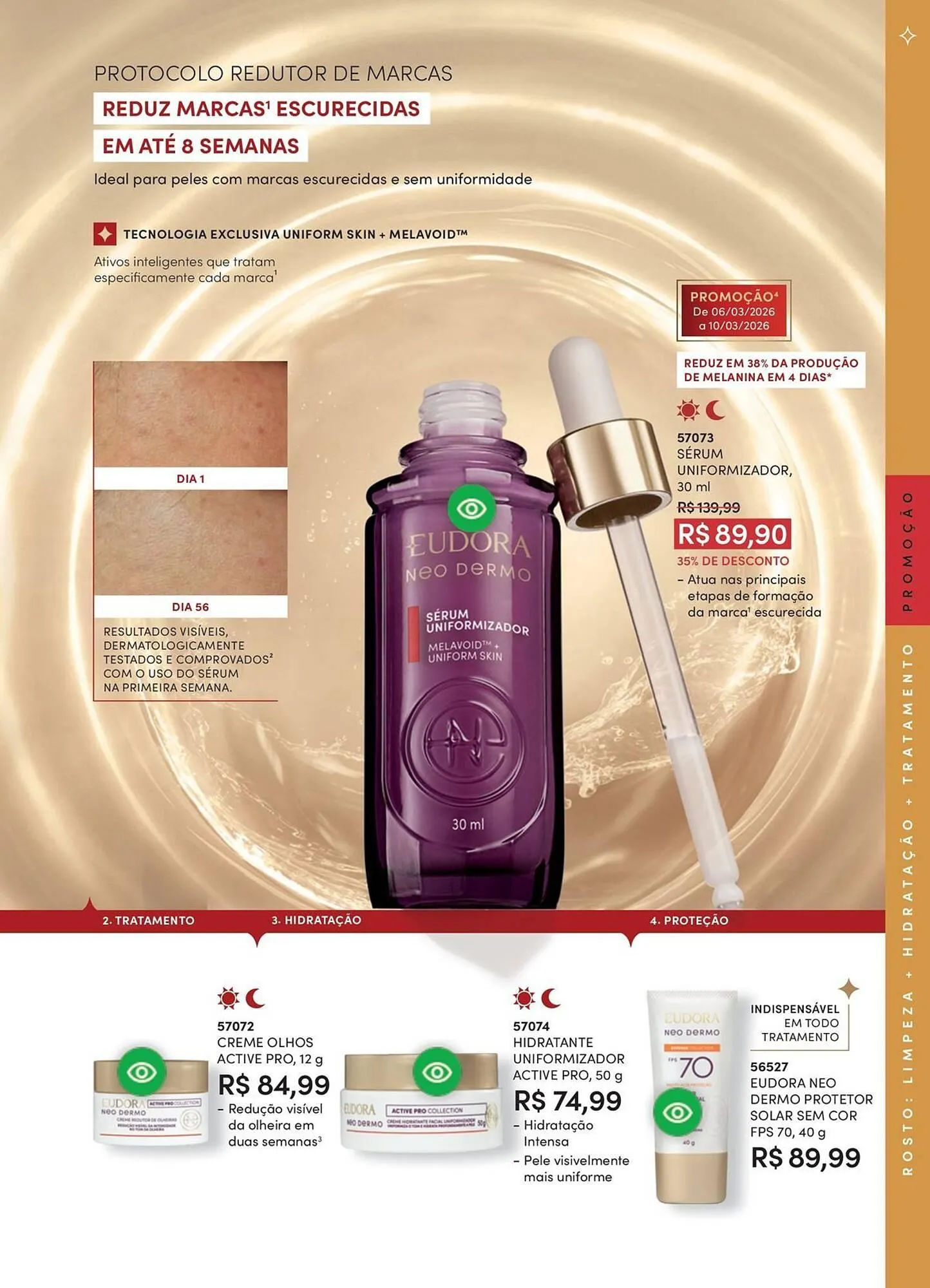 Encarte de Catálogo Eudora 24 de fevereiro até 31 de março 2026 - Pagina 77
