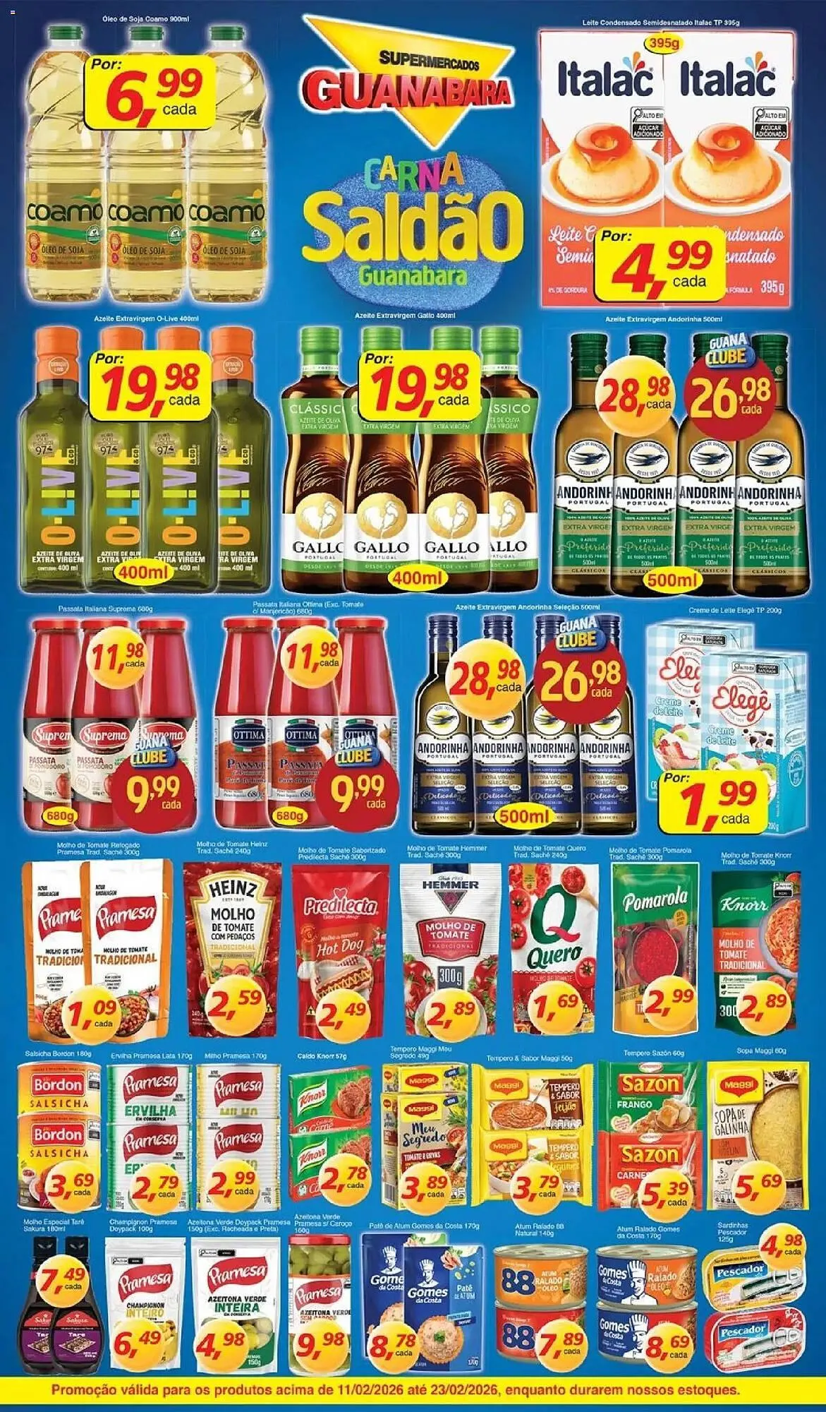Encarte de Encarte Supermercados Guanabara 11 de fevereiro até 23 de fevereiro 2026 - Pagina 3