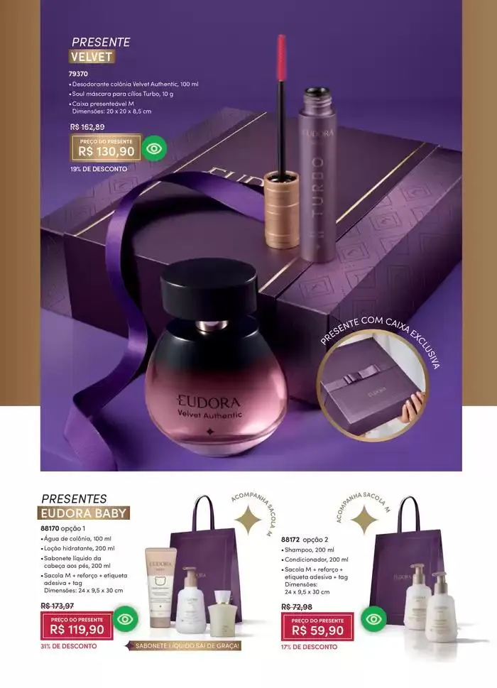 Encarte de Eudora Ciclo 05 12 de março até 12 de abril 2025 - Pagina 18