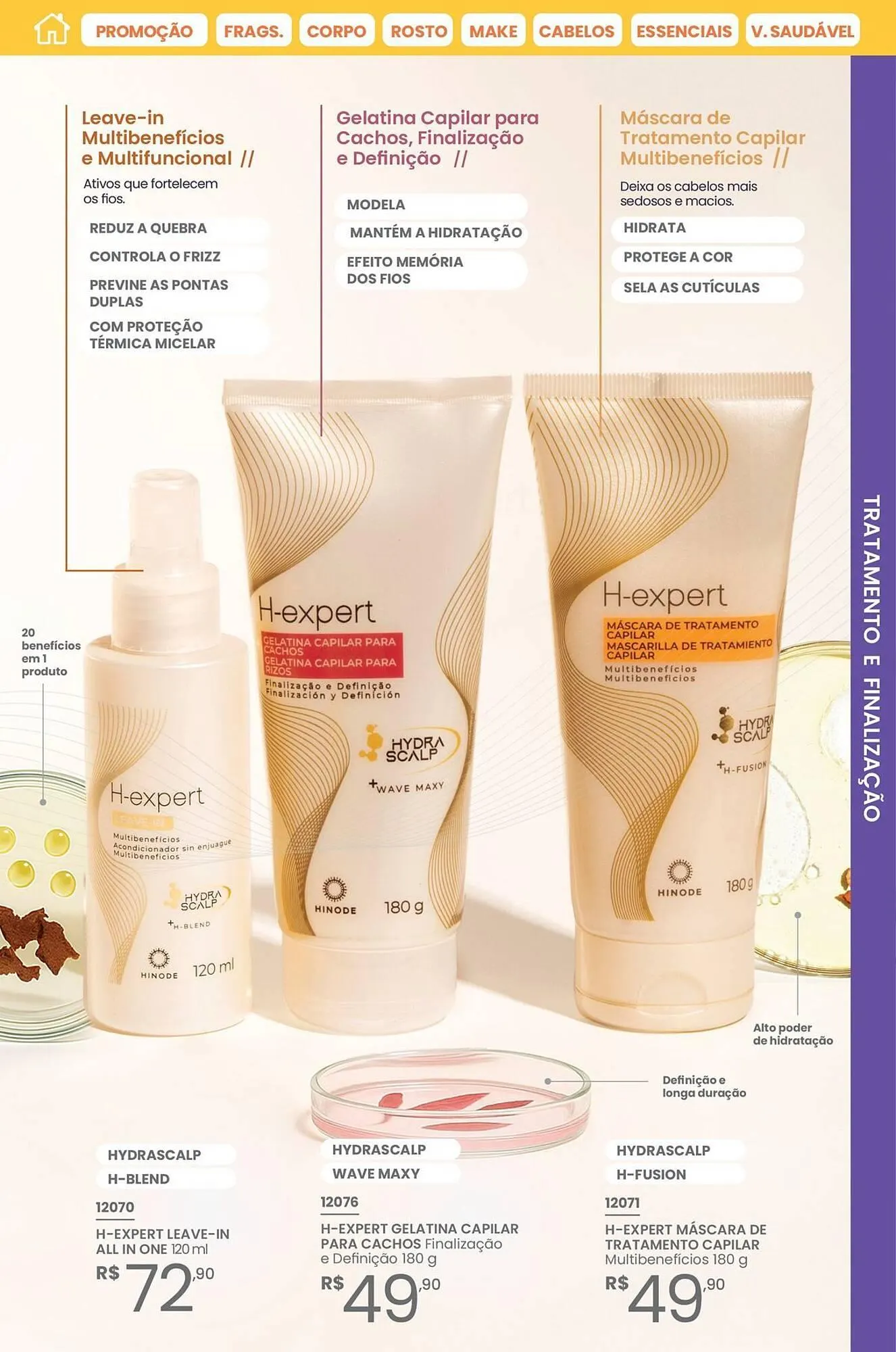 Encarte de Catálogo Hinode 1 de fevereiro até 28 de fevereiro 2026 - Pagina 72