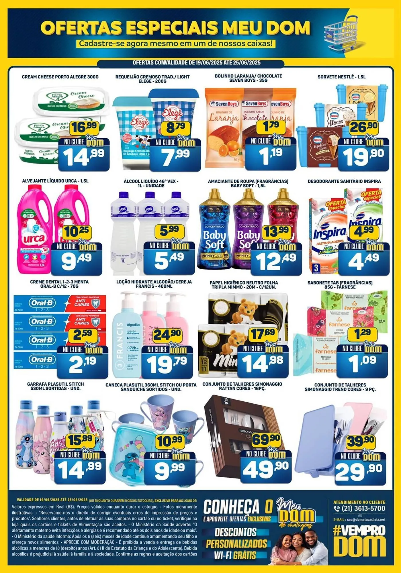 Encarte de Catálogo Dom Atacadista 19 de junho até 25 de junho 2025 - Pagina 3
