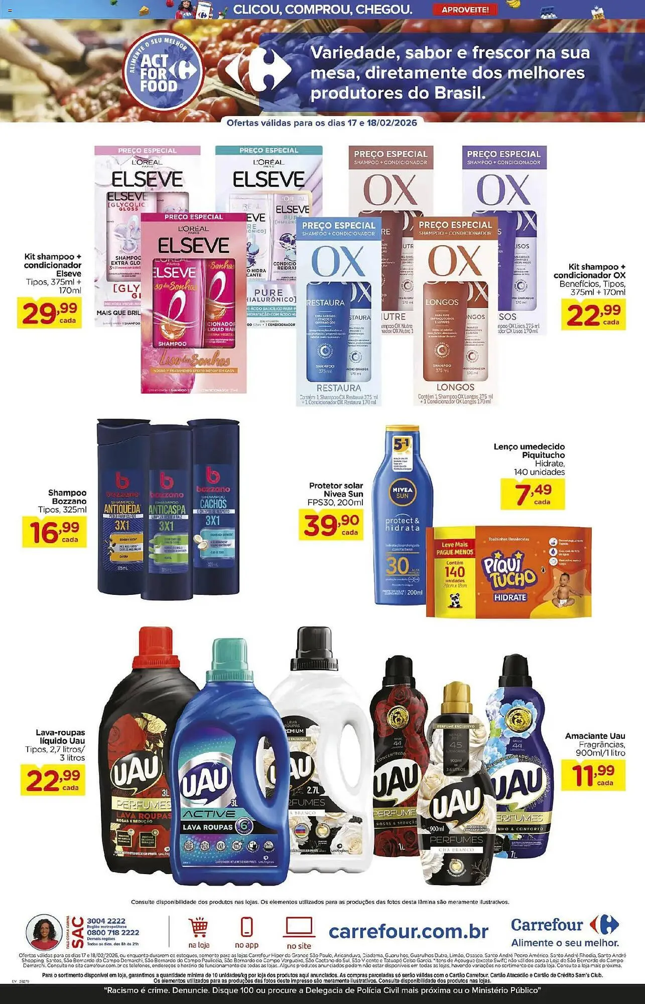 Encarte de Folheto Carrefour 17 de fevereiro até 18 de fevereiro 2026 - Pagina 4