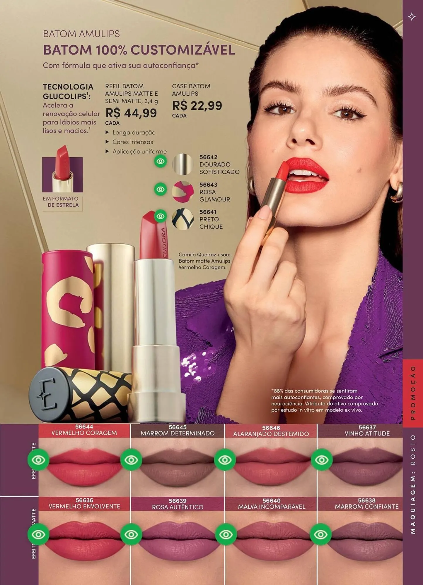 Encarte de Catálogo Eudora 1 de abril até 1 de maio 2026 - Pagina 19