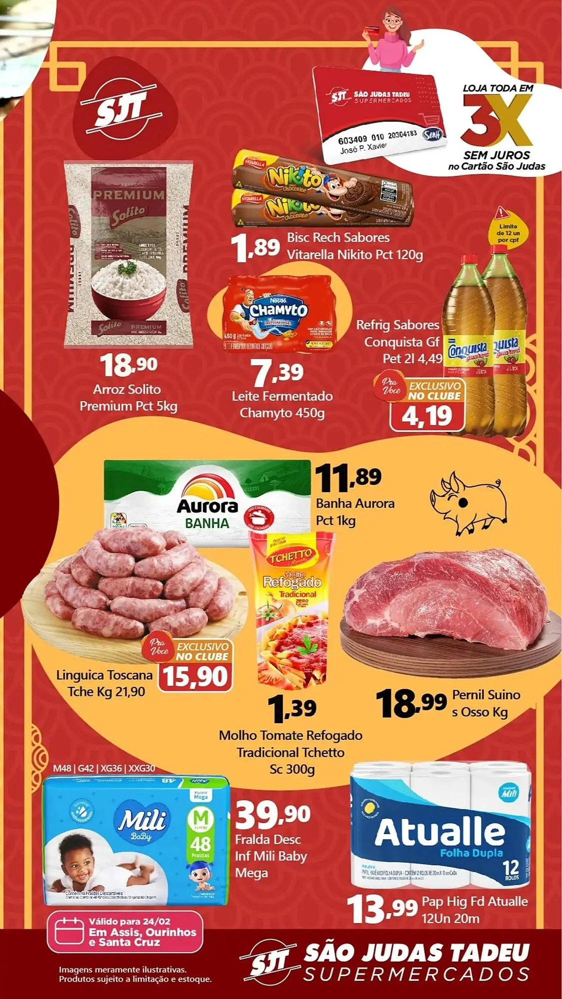 Encarte de Folheto São Judas Tadeu 24 de fevereiro até 24 de fevereiro 2026 - Pagina 2