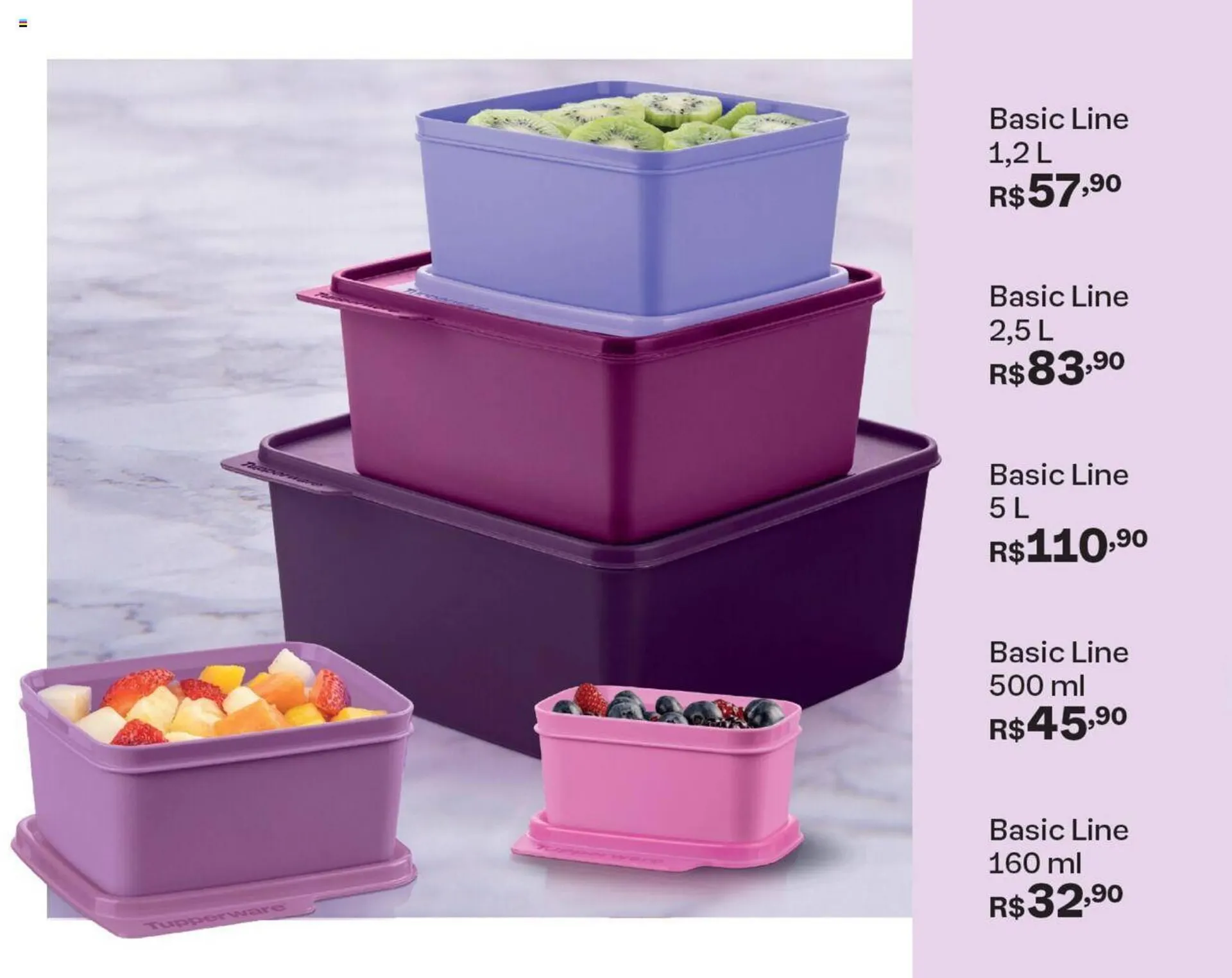 Encarte de Catálogo Tupperware 1 de abril até 30 de abril 2024 - Pagina 55