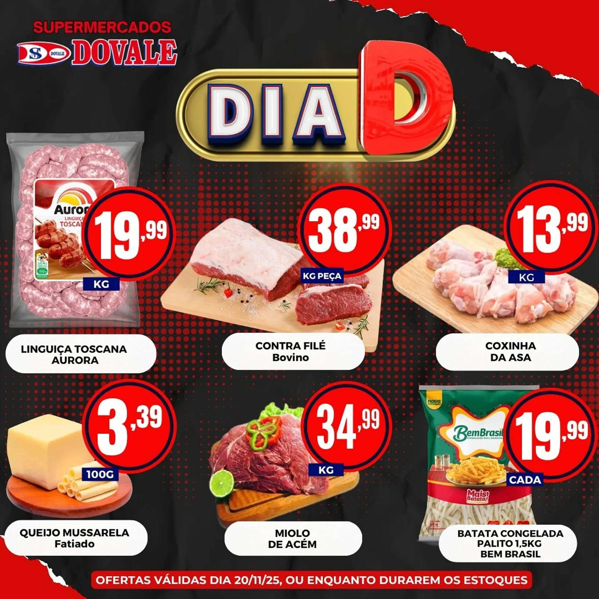Encarte de Folheto Dovale 19 de novembro até 20 de novembro 2025 - Pagina 1
