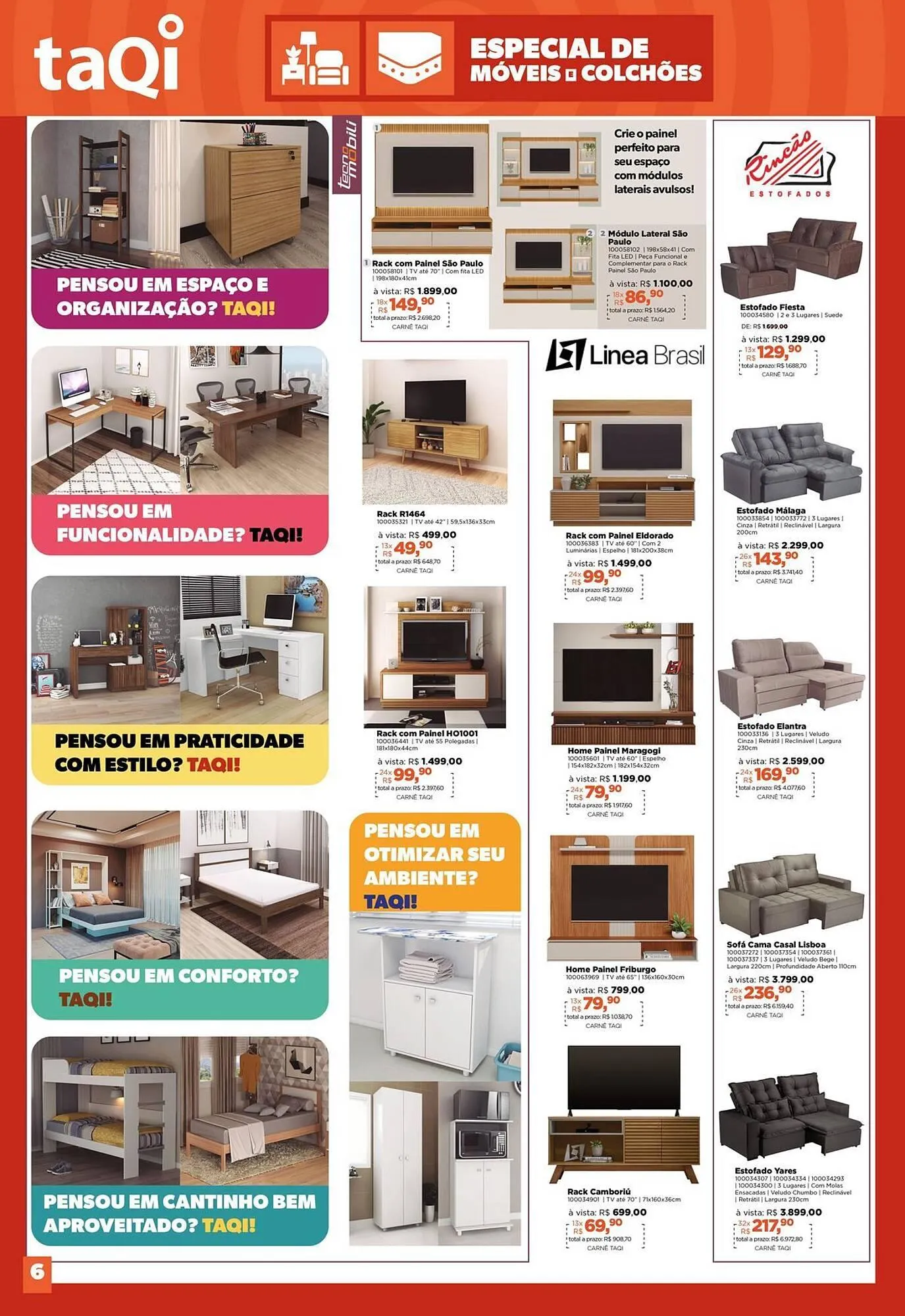 Encarte de Catálogo Lojas TaQi 27 de maio até 15 de junho 2025 - Pagina 6
